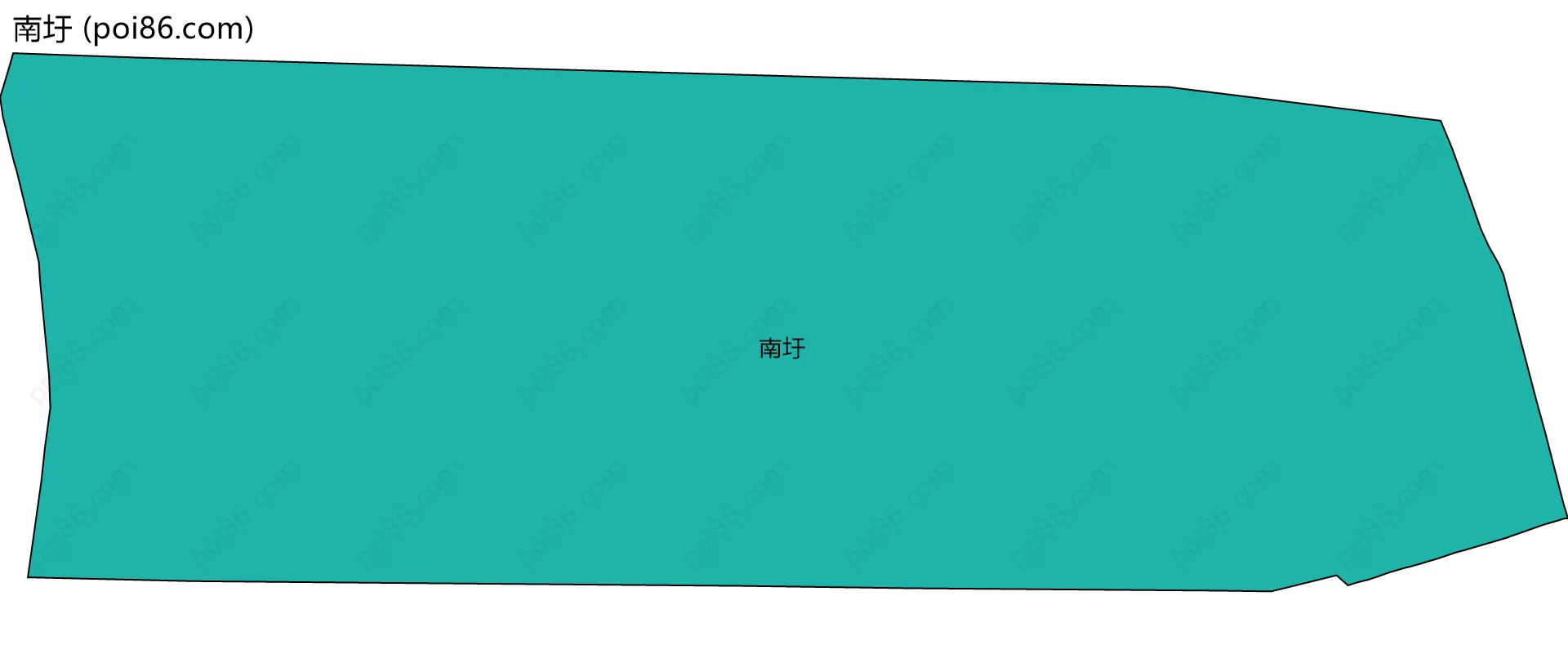 南圩边界地图