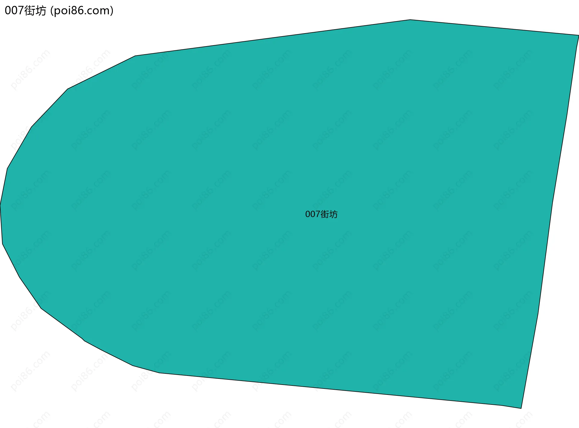 007街坊边界地图