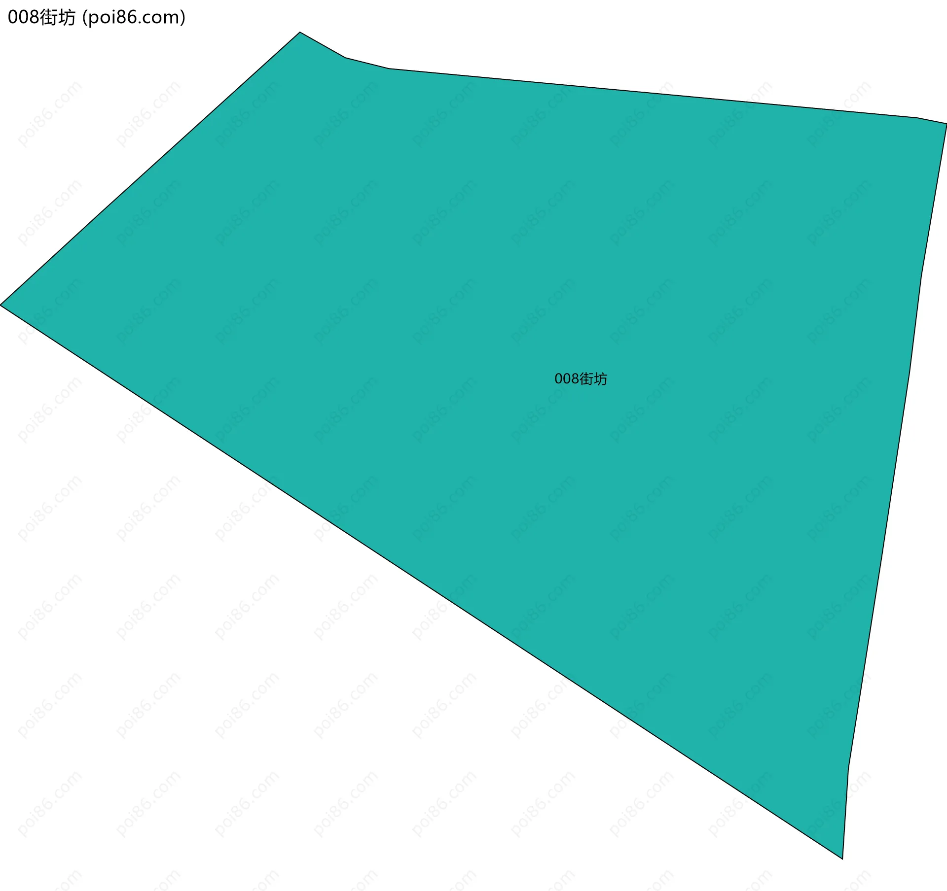 008街坊边界地图