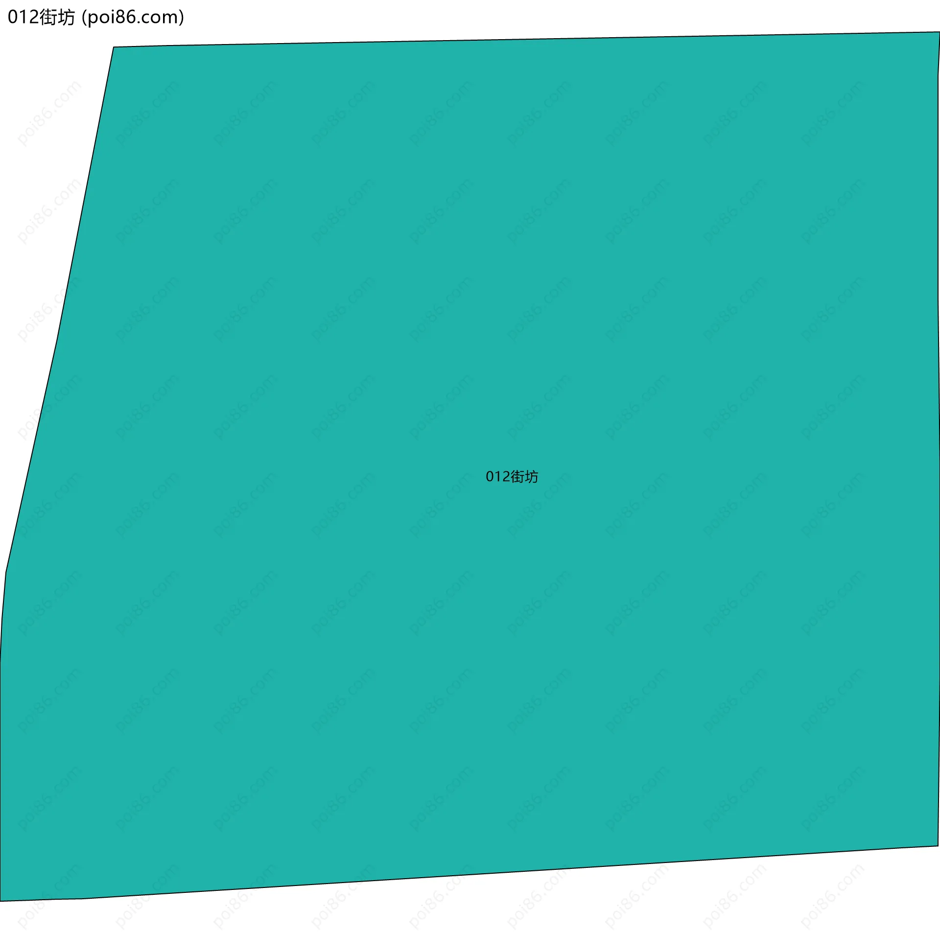 012街坊边界地图