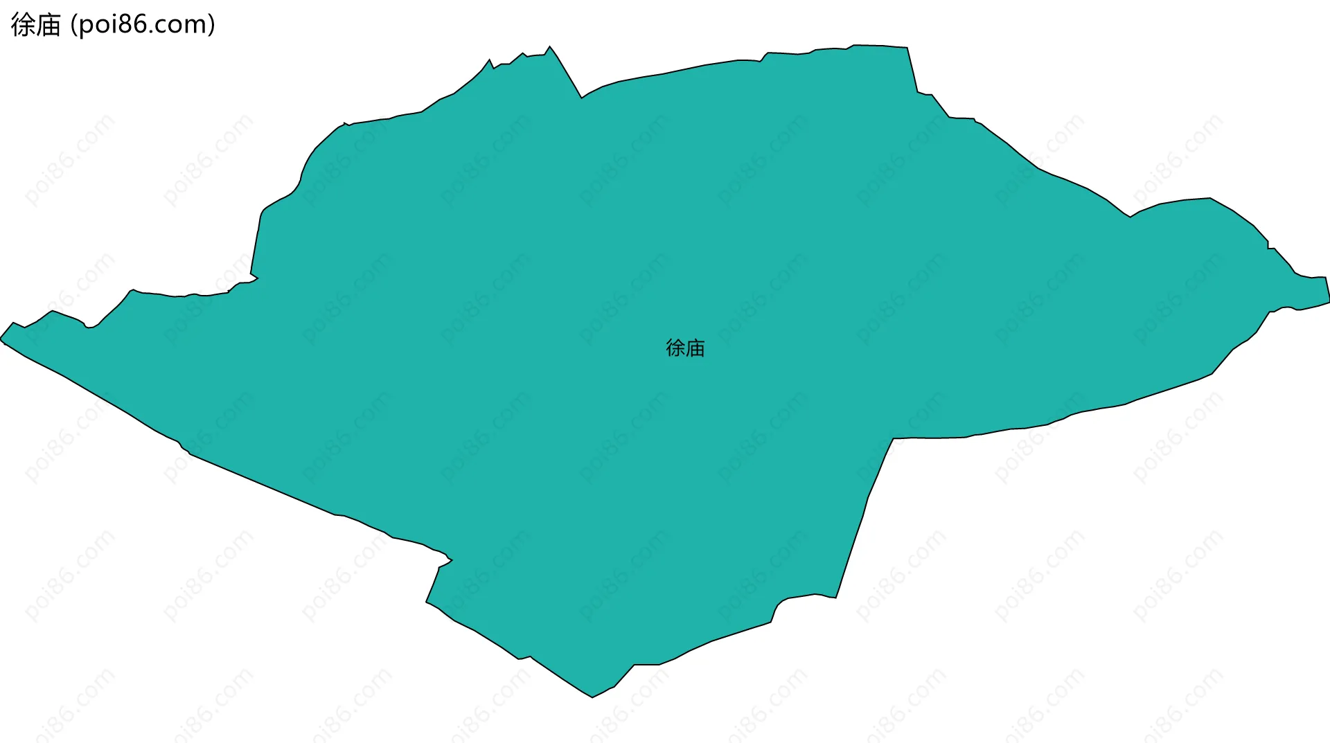 徐庙边界地图
