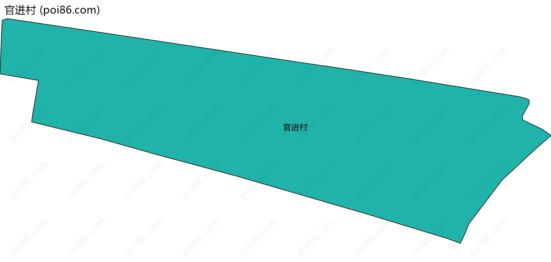 官进村边界地图