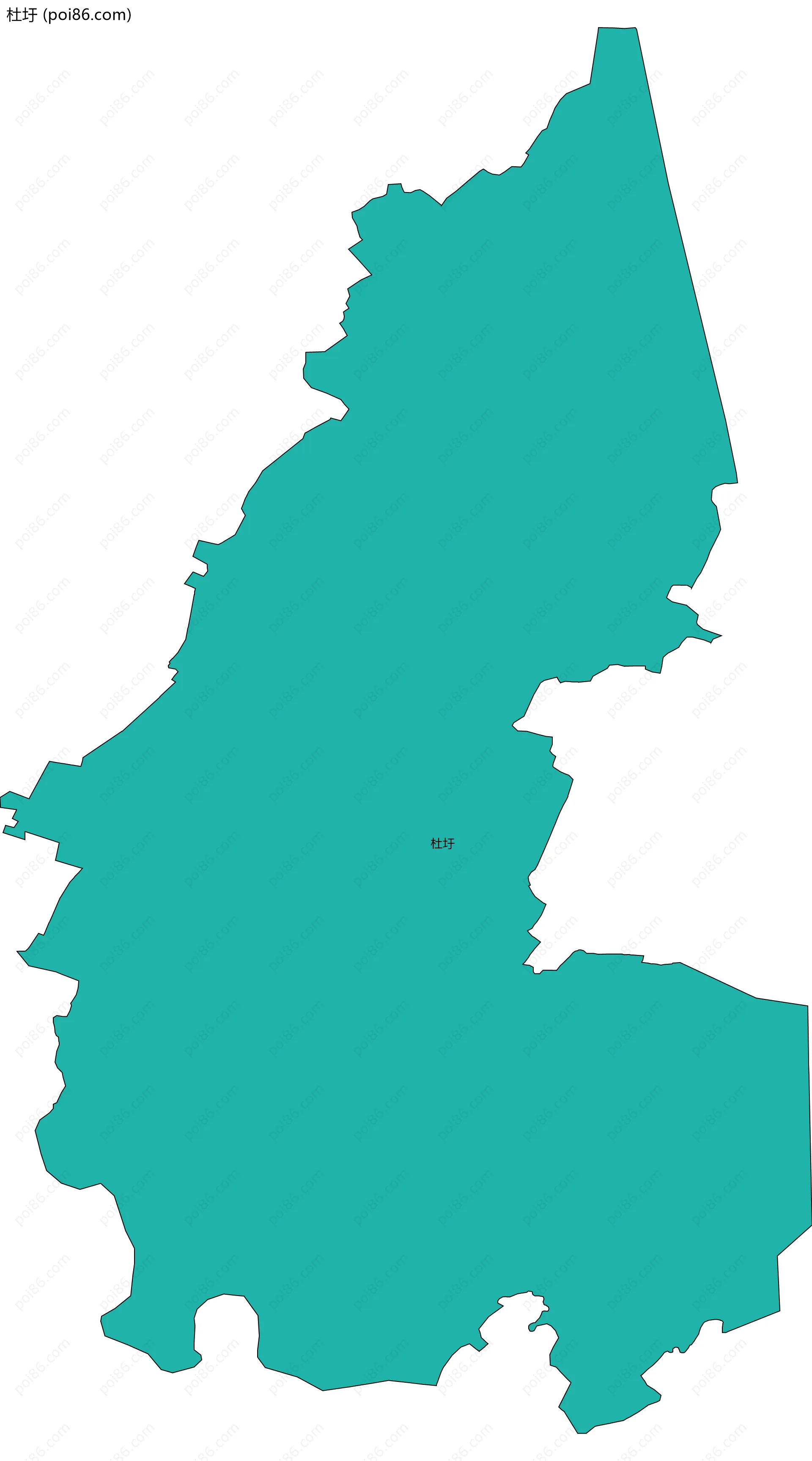 杜圩边界地图