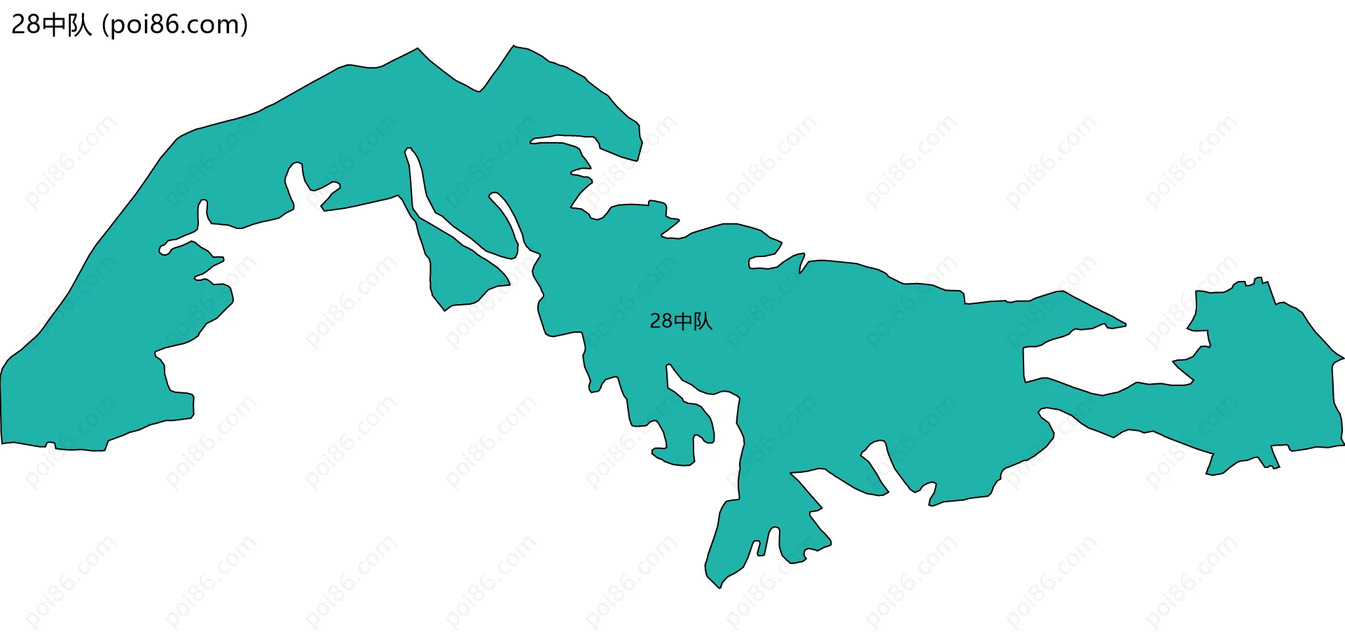 28中队边界地图