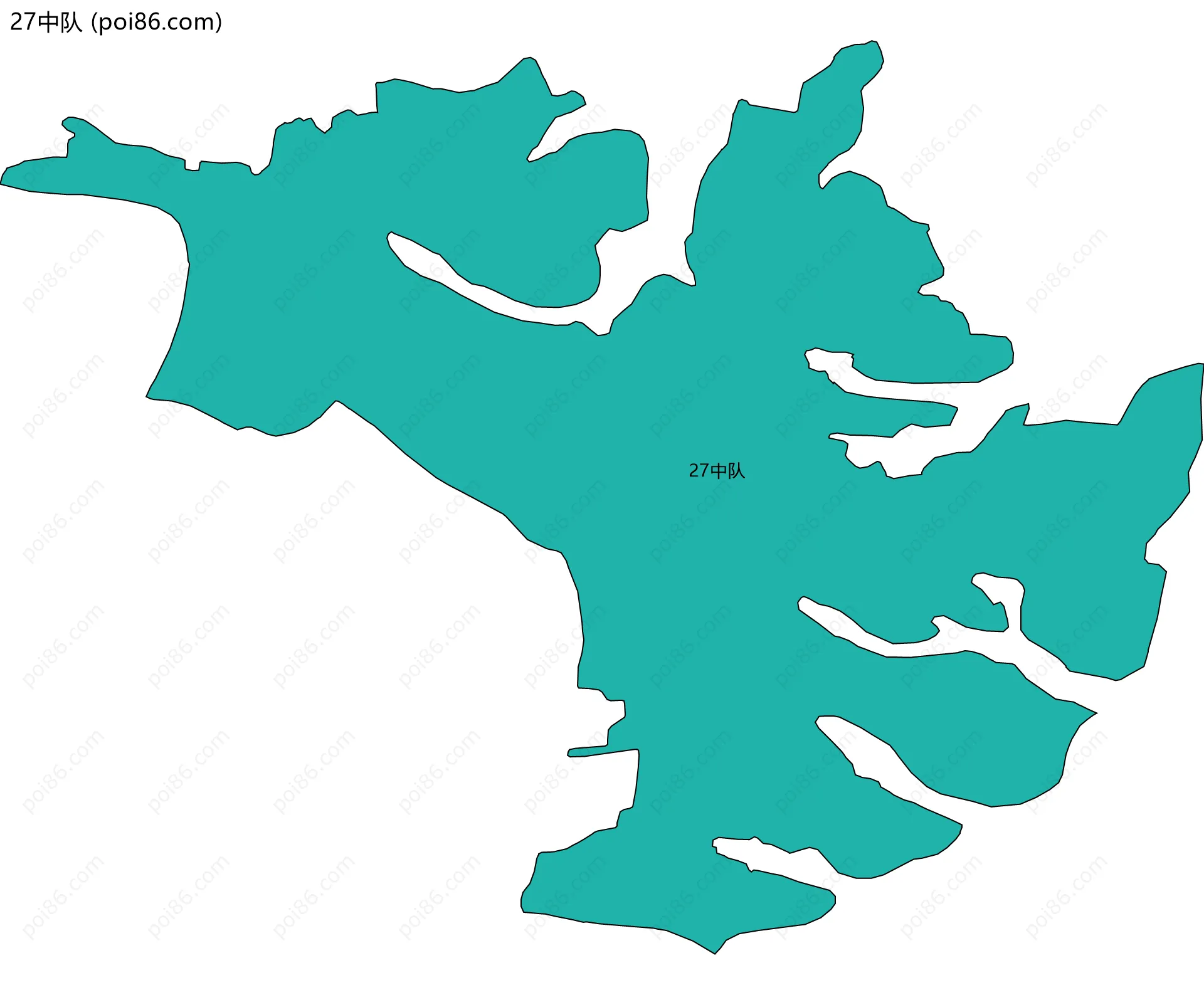 27中队边界地图