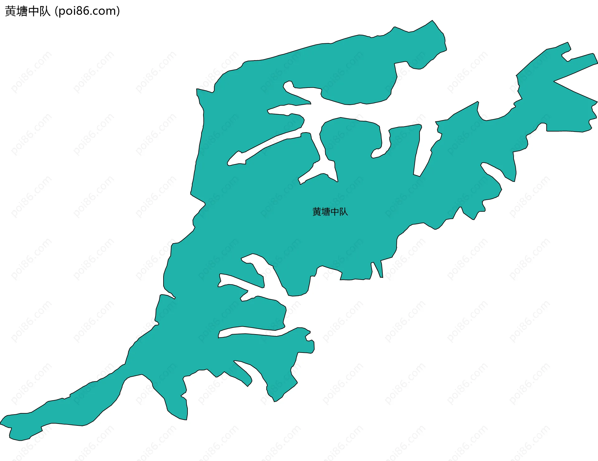 黄塘中队边界地图