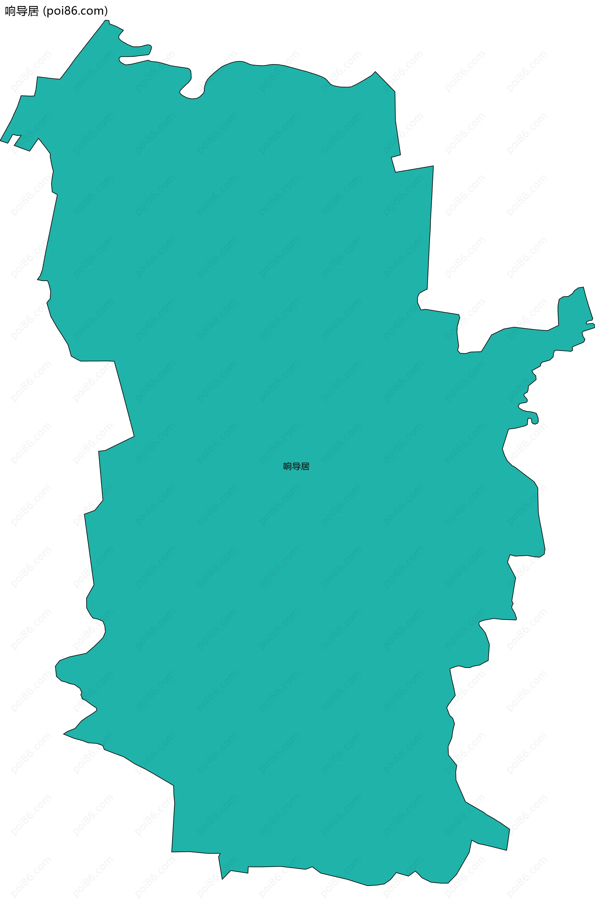 响导居边界地图