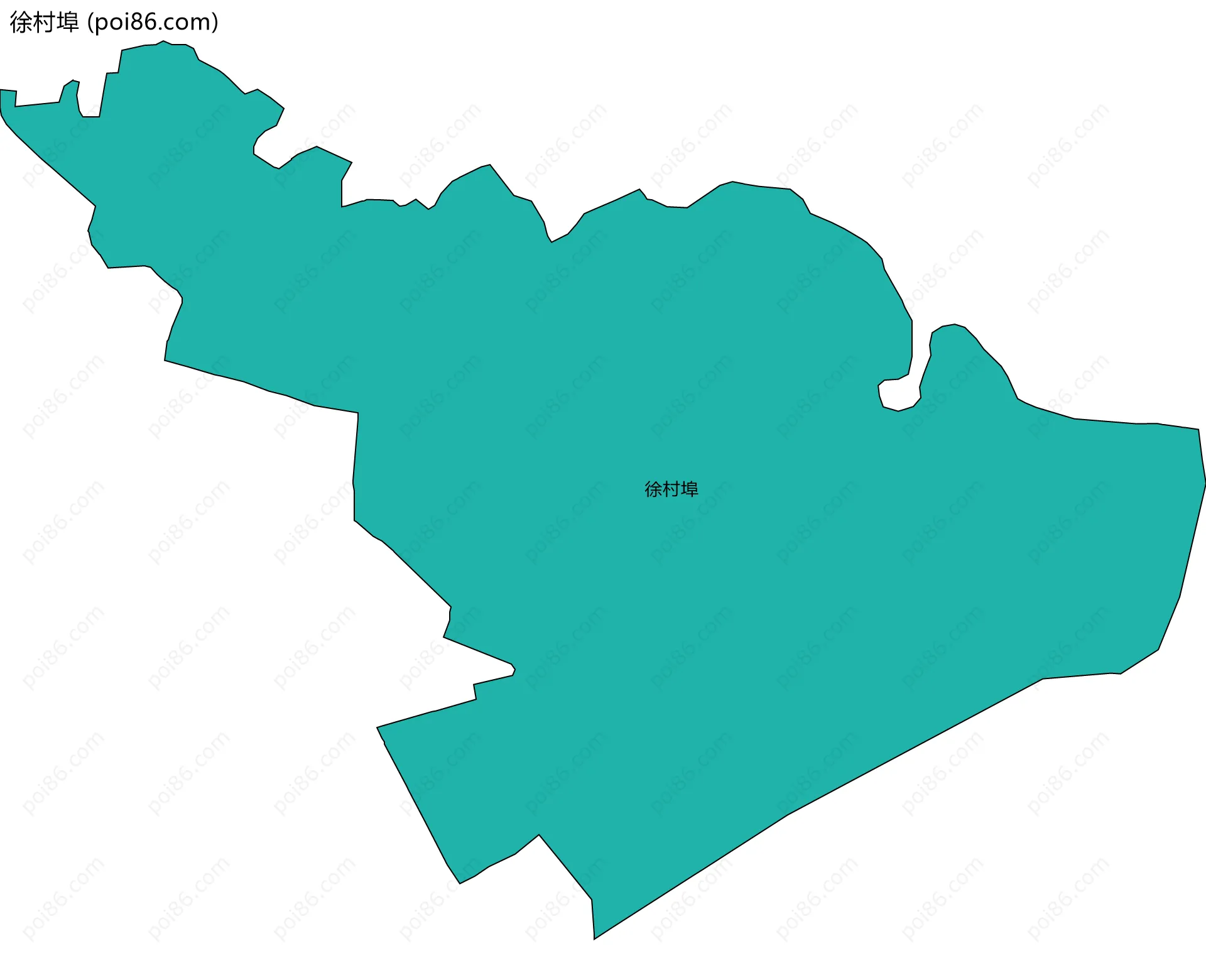 徐村埠边界地图