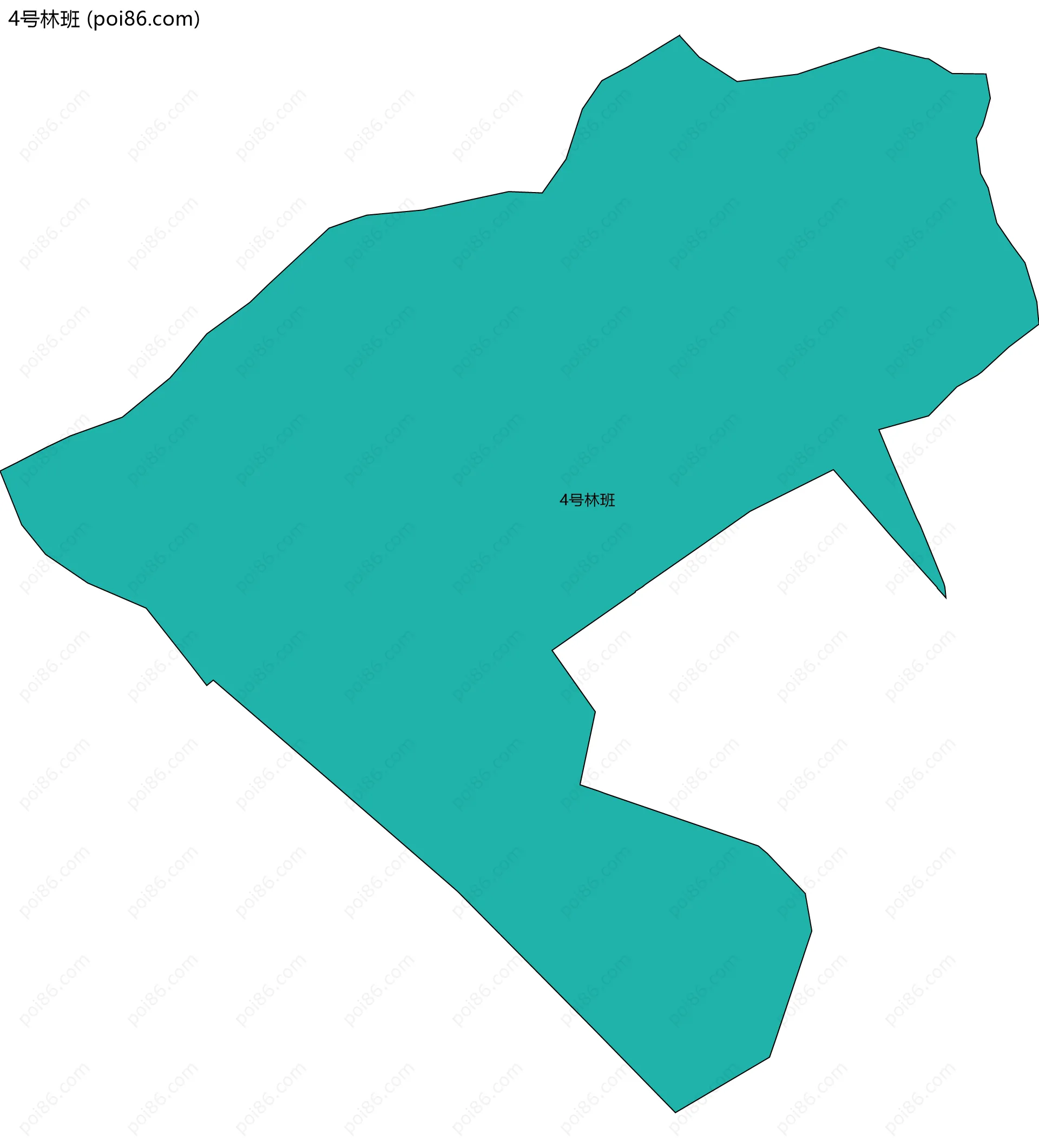 4号林班边界地图