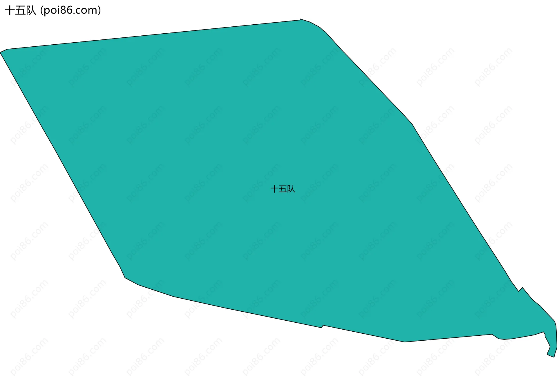 十五队边界地图