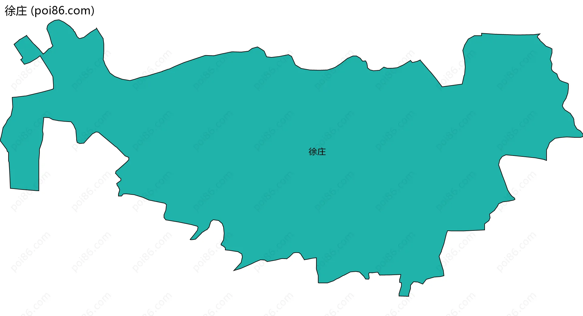 徐庄边界地图
