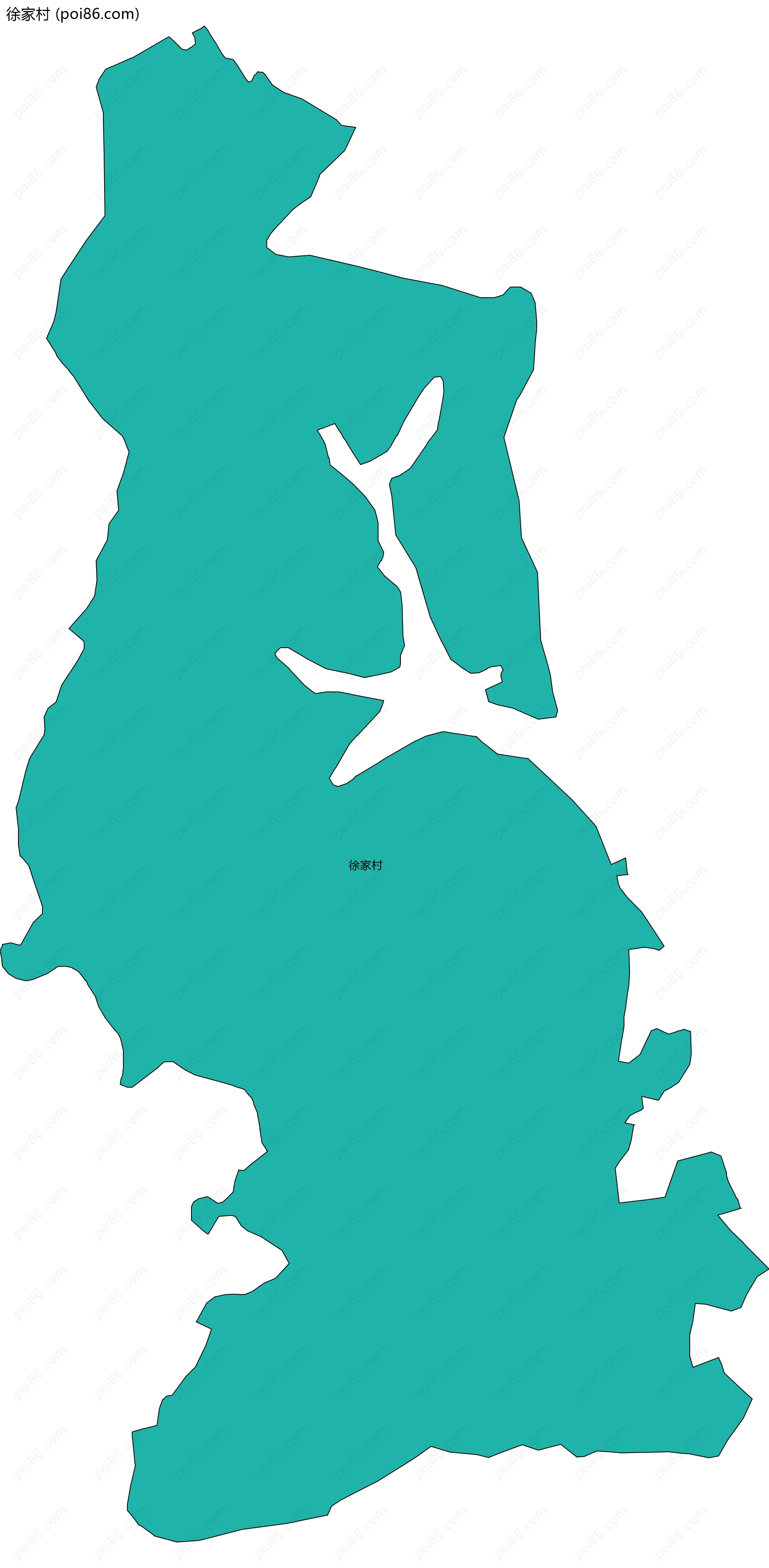 徐家村边界地图
