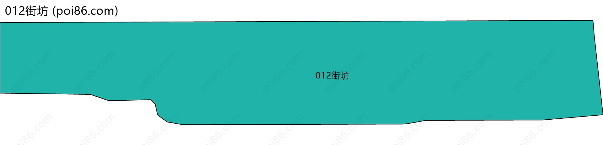 012街坊边界地图