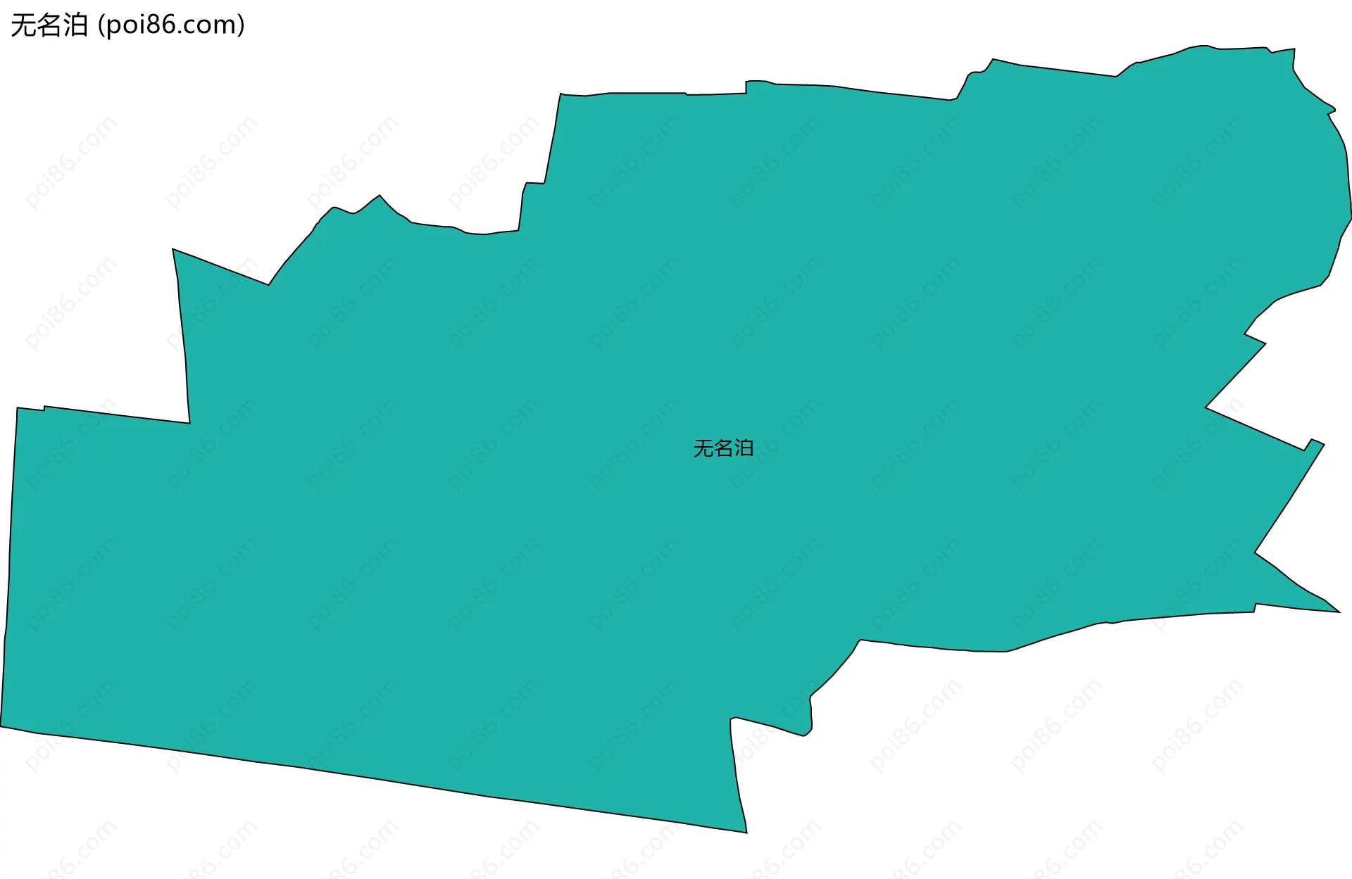 无名泊边界地图