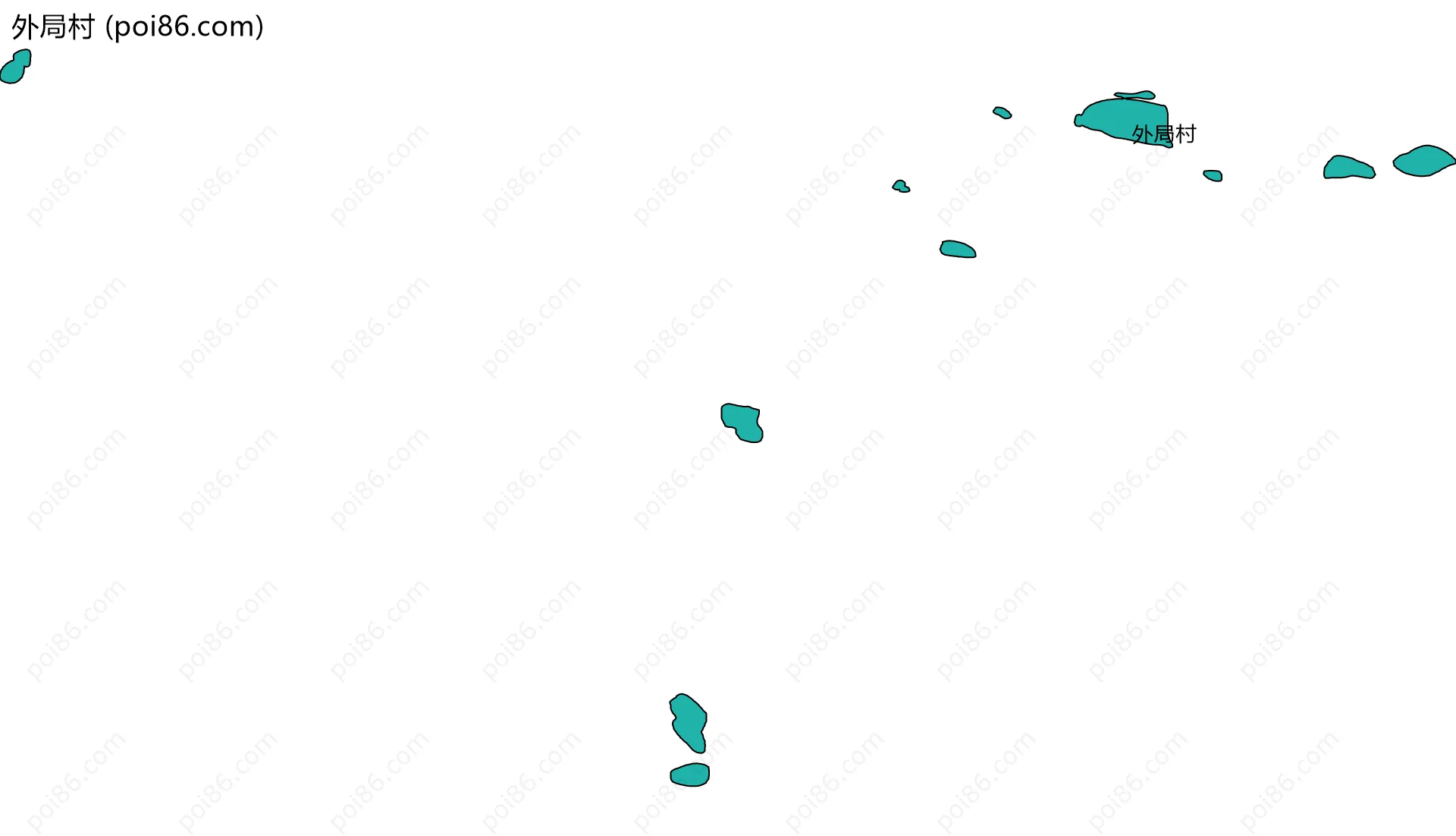 外局村边界地图