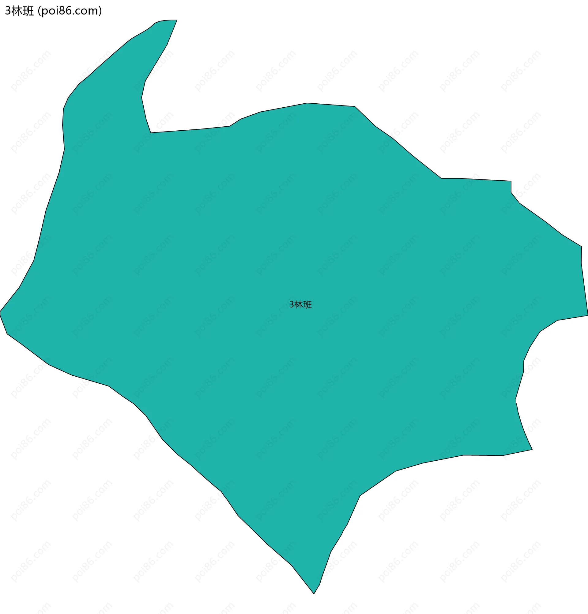 3林班边界地图