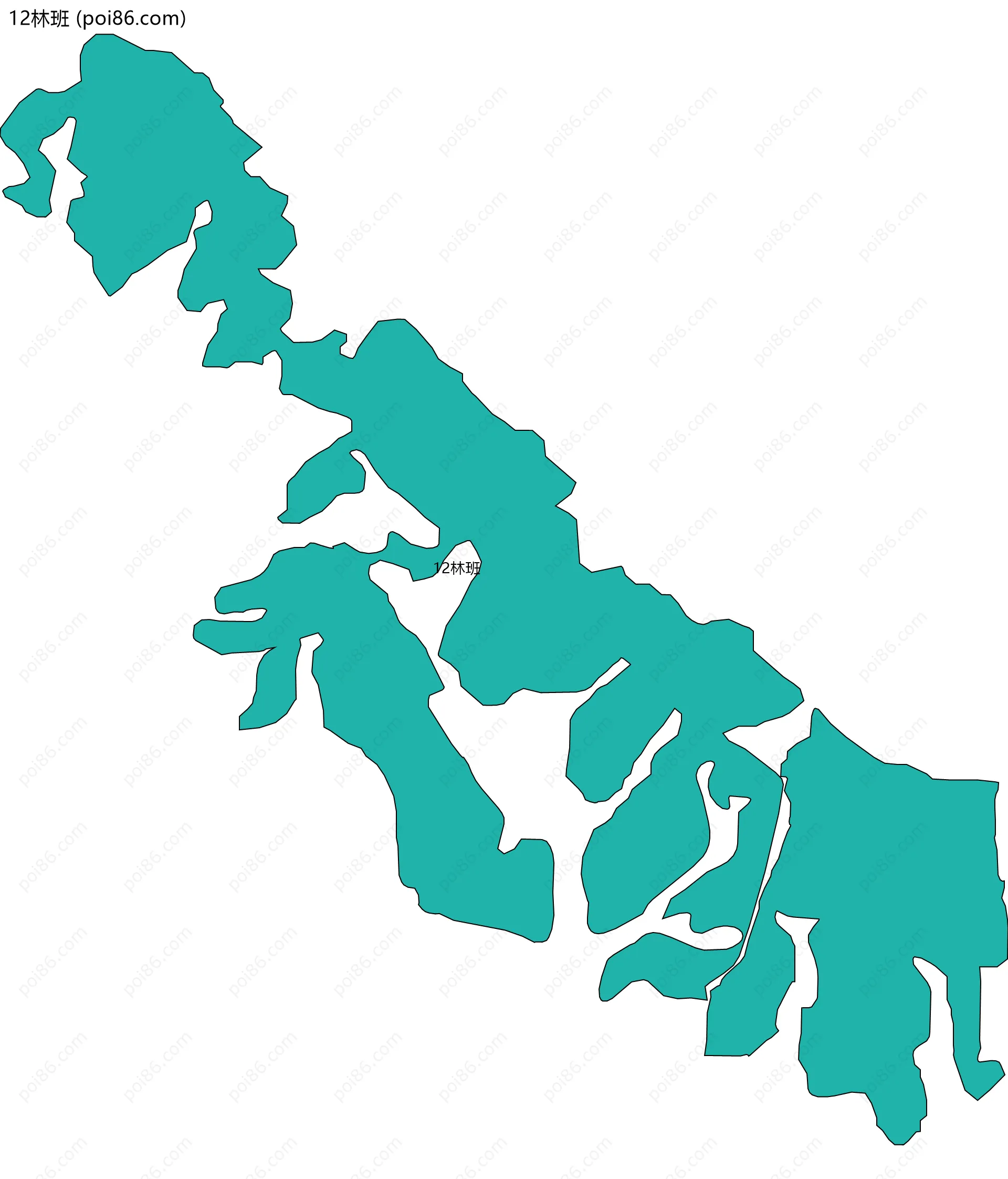 12林班边界地图