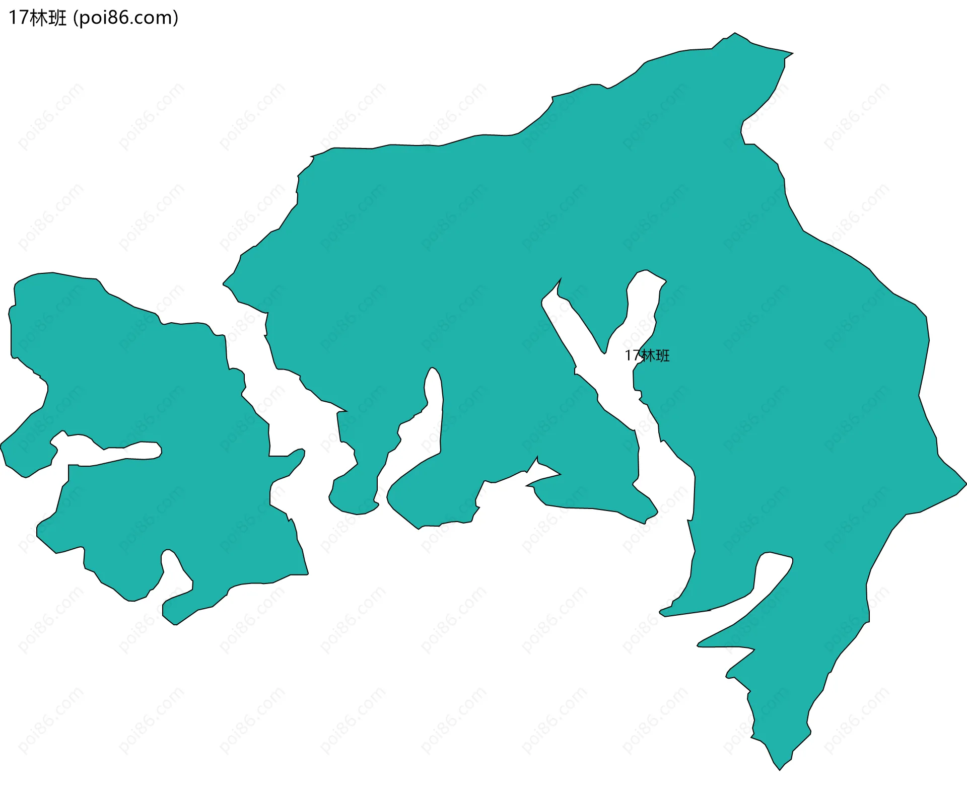 17林班边界地图