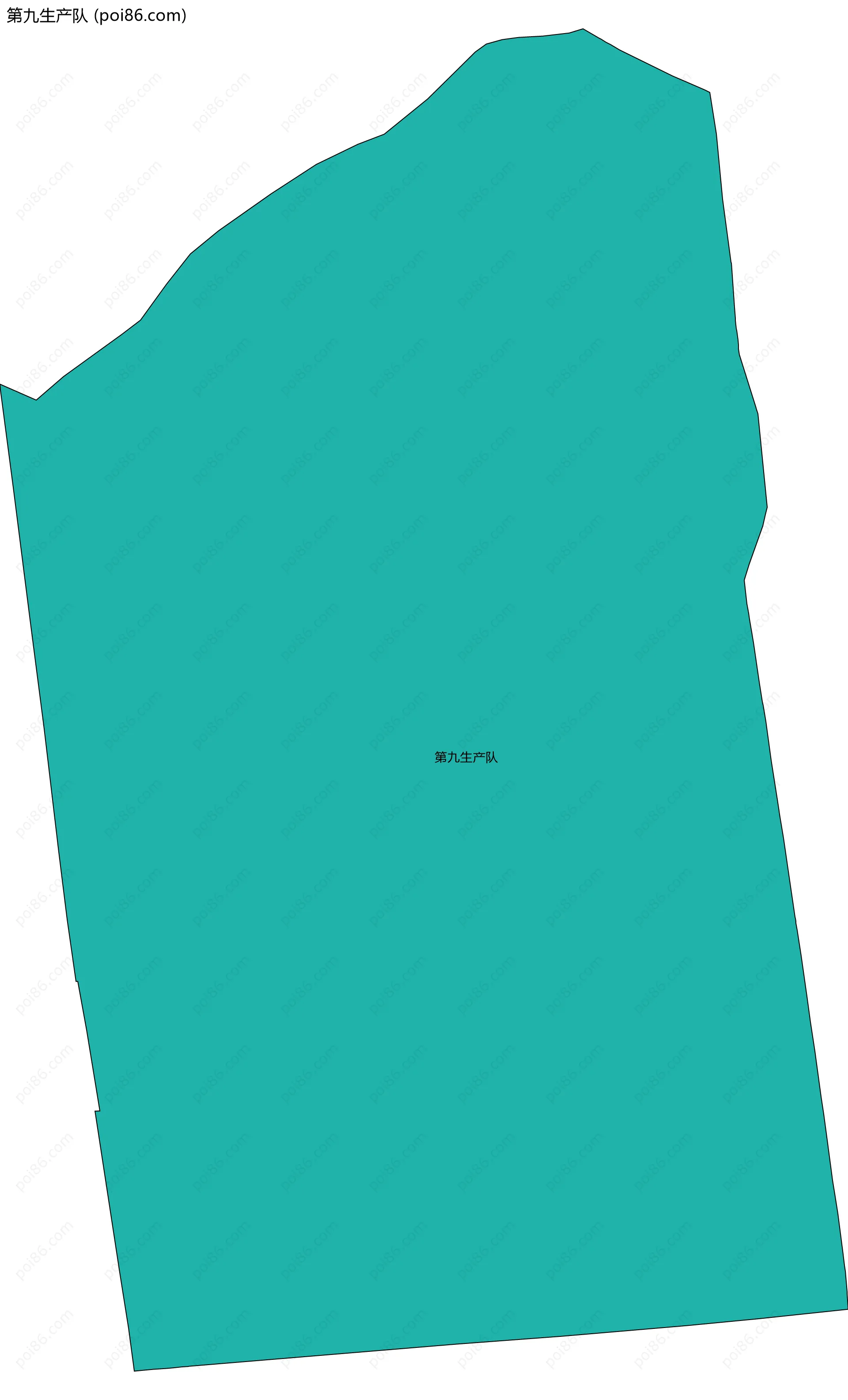 第九生产队边界地图