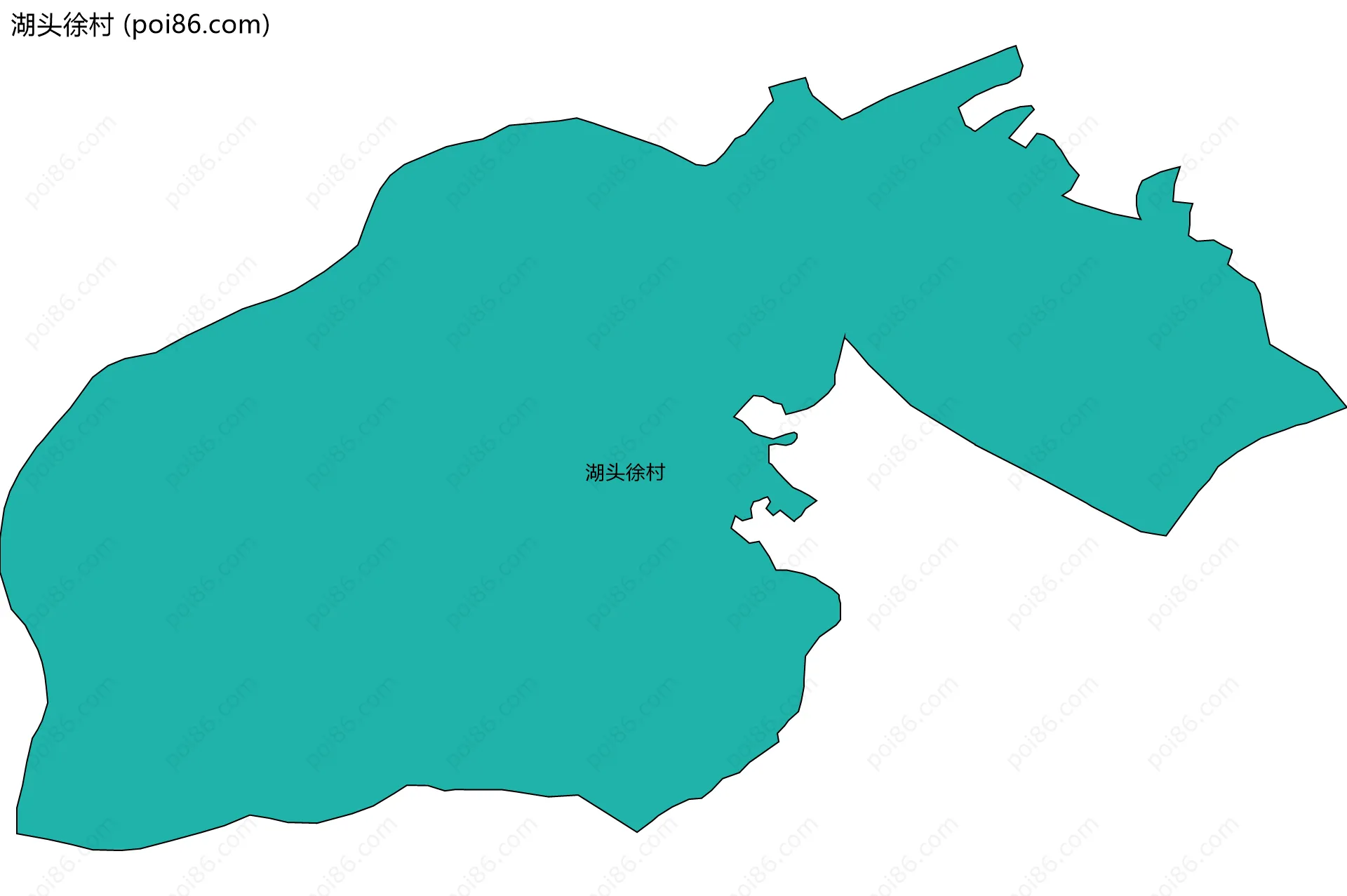 湖头徐村边界地图