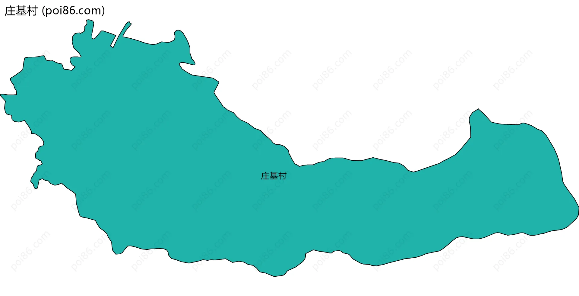 庄基村边界地图