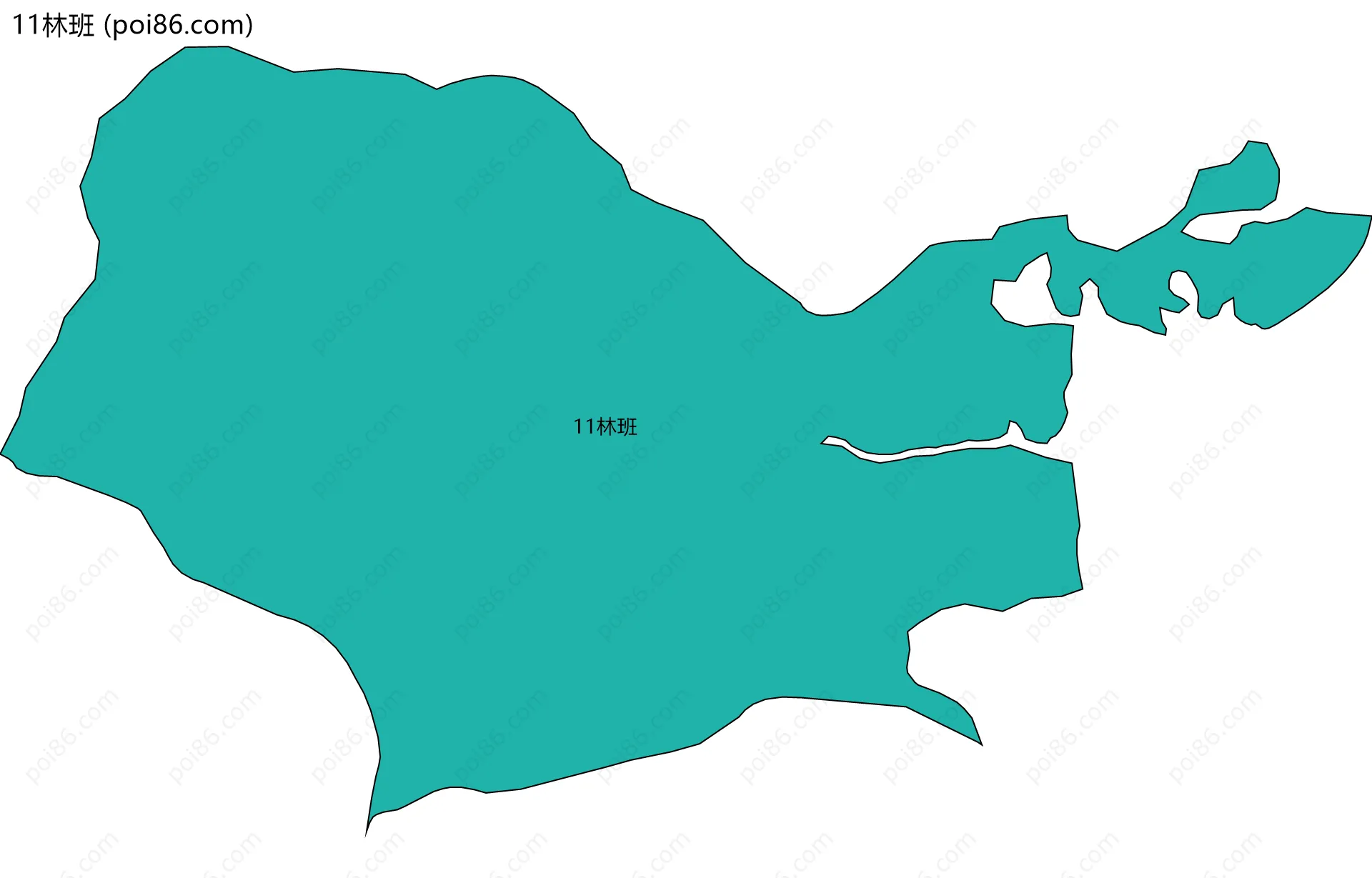 11林班边界地图
