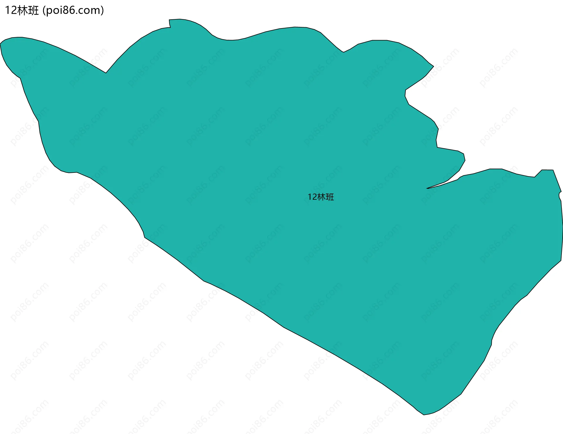 12林班边界地图