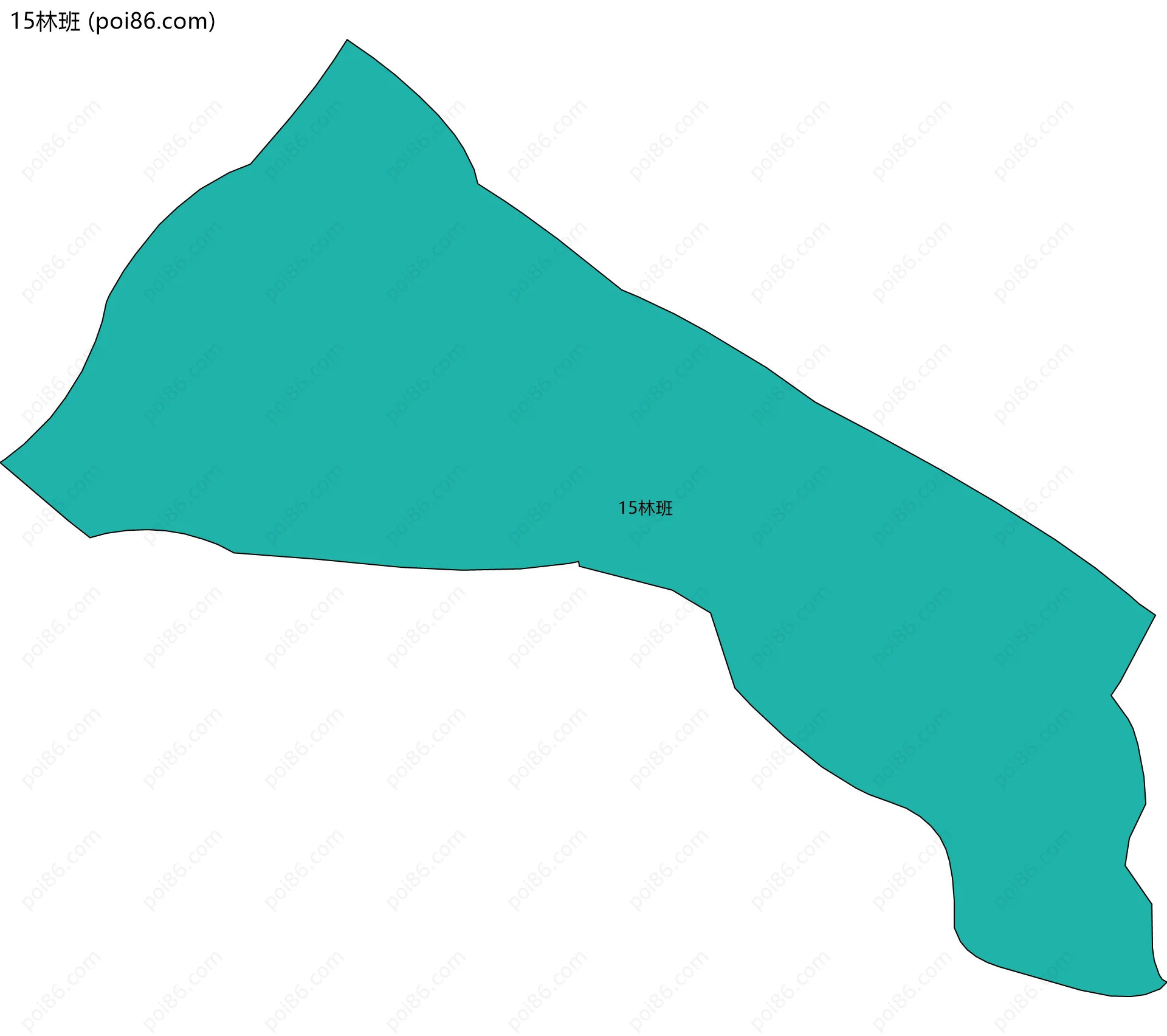 15林班边界地图