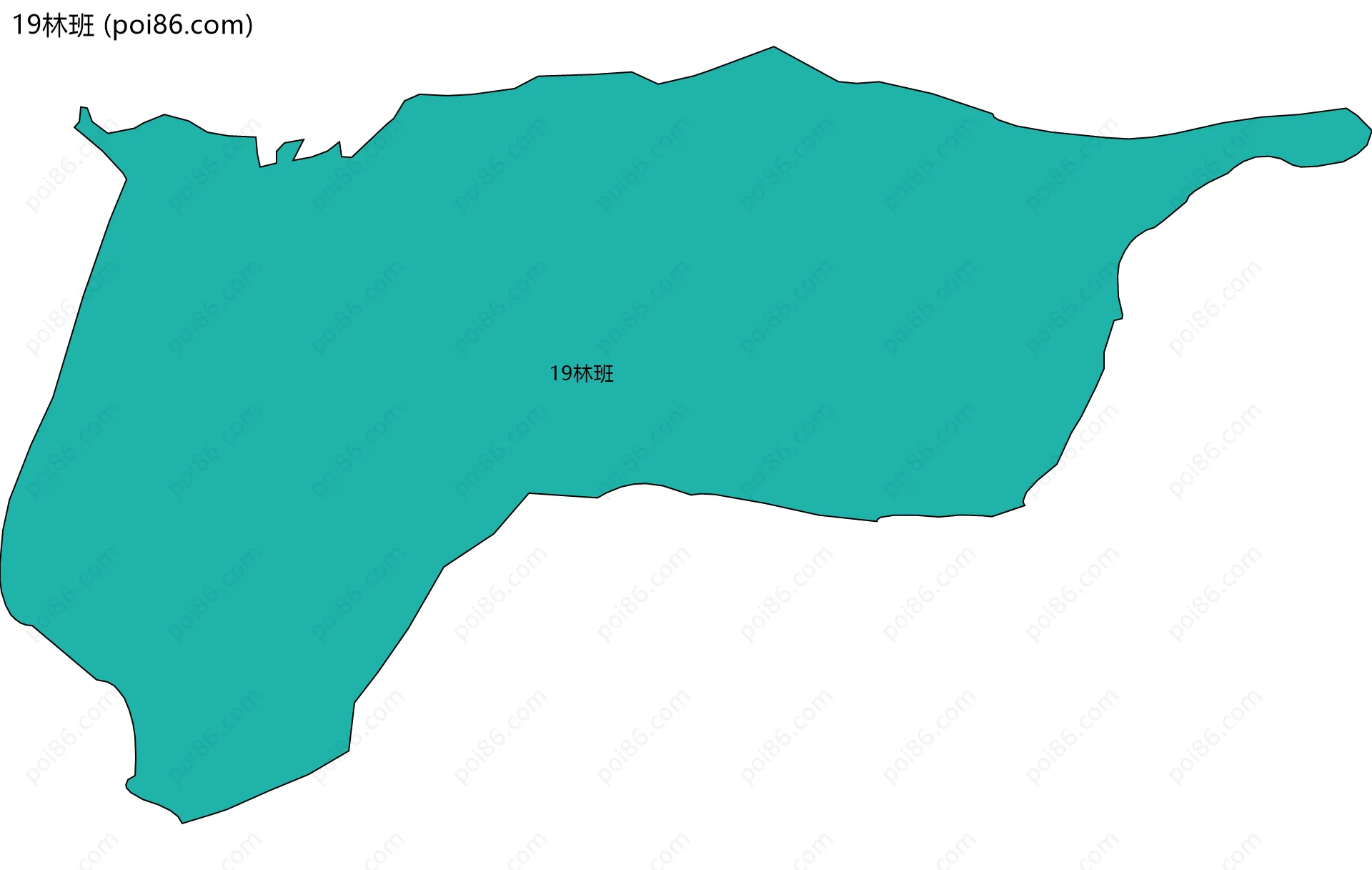 19林班边界地图