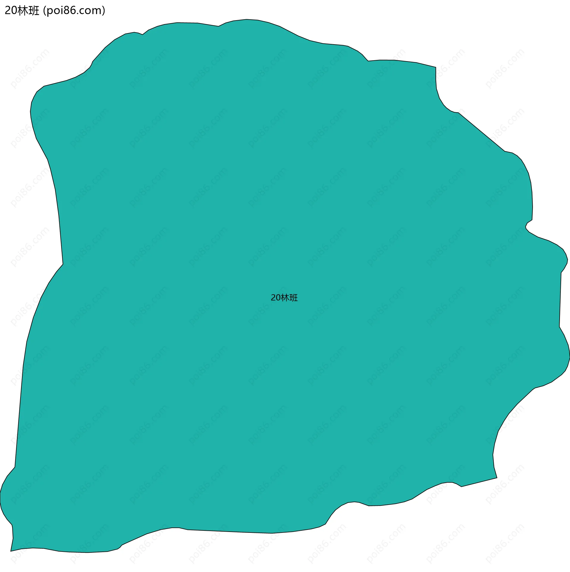 20林班边界地图