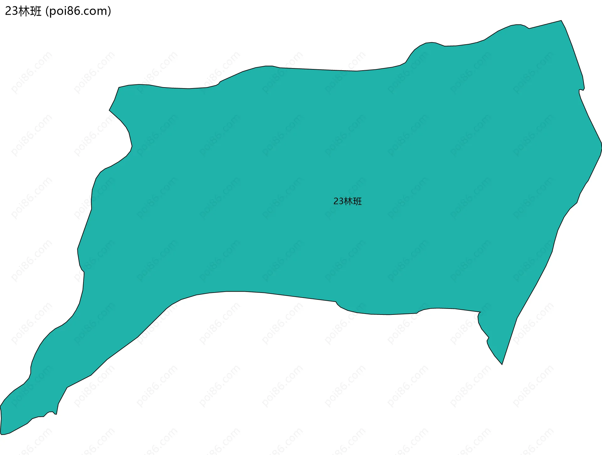 23林班边界地图