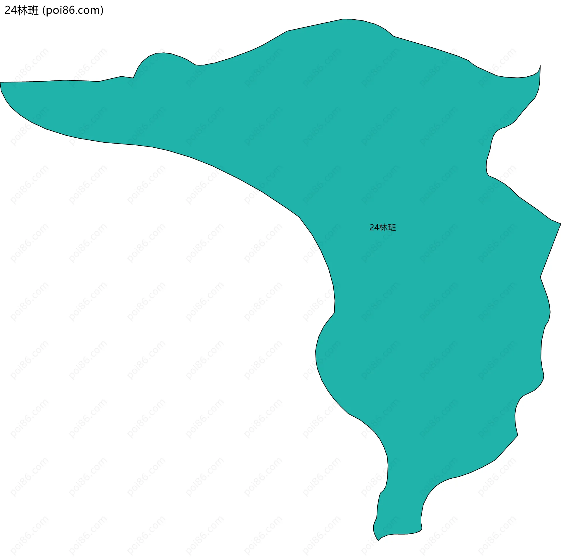 24林班边界地图
