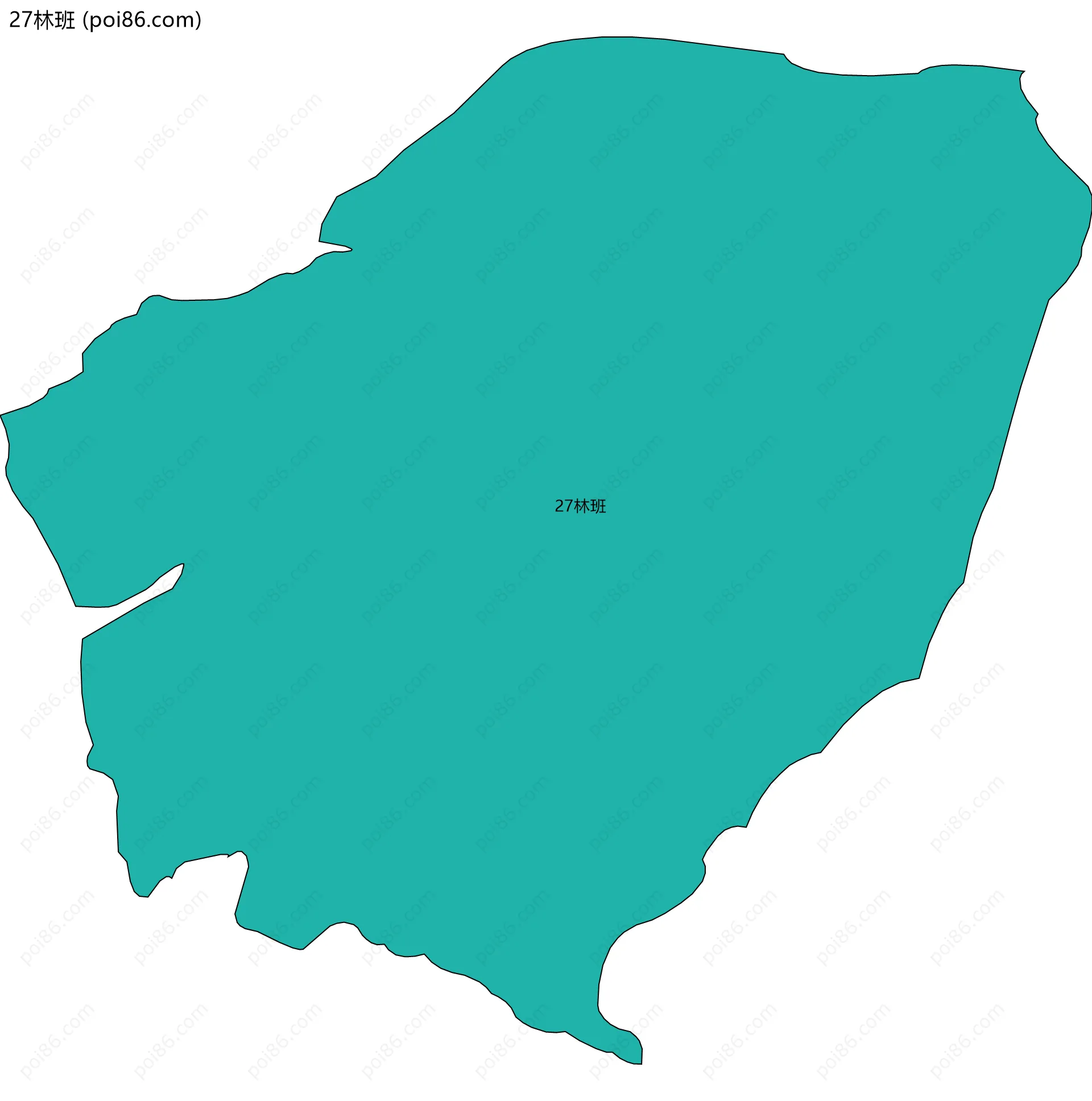 27林班边界地图