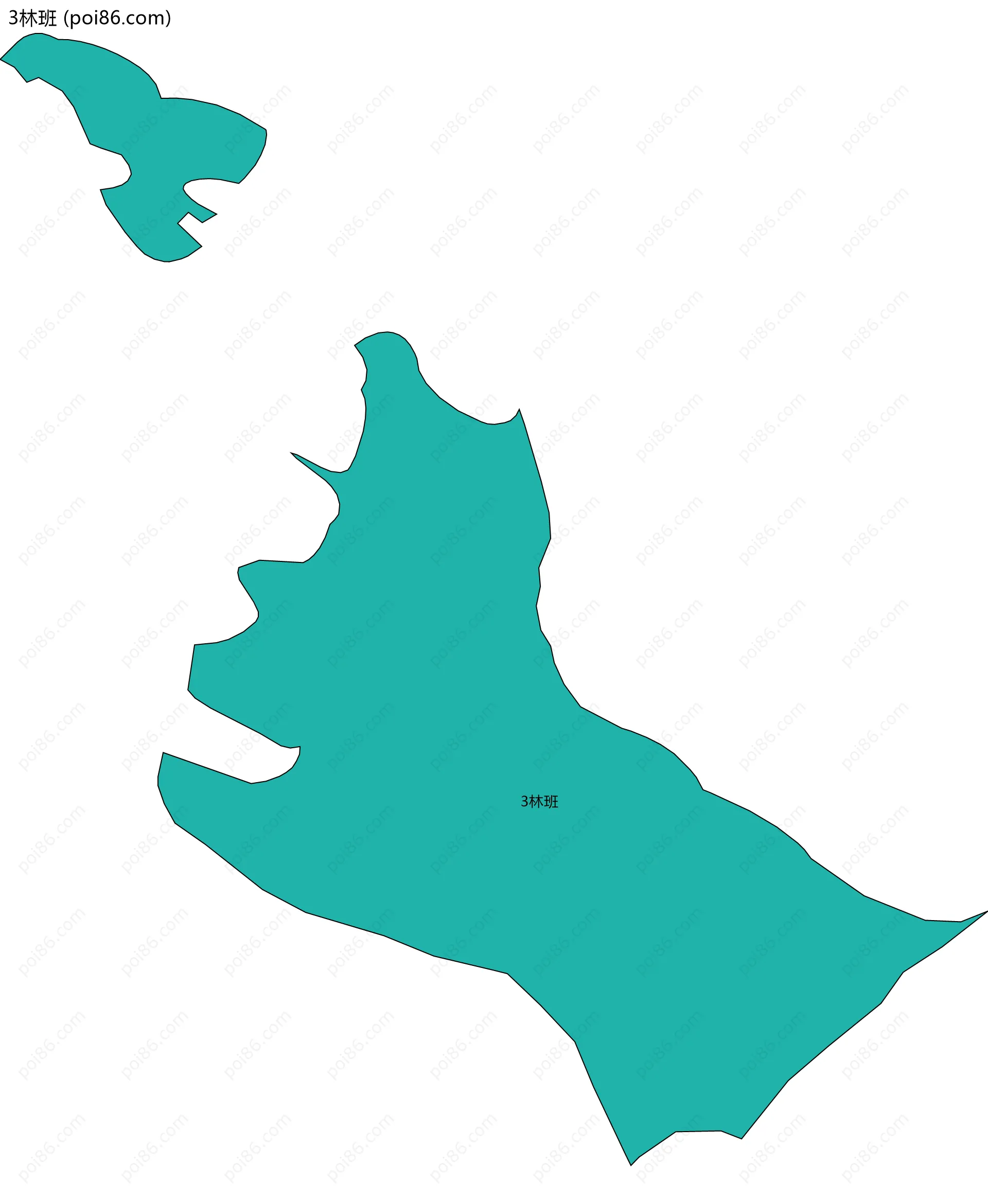 3林班边界地图