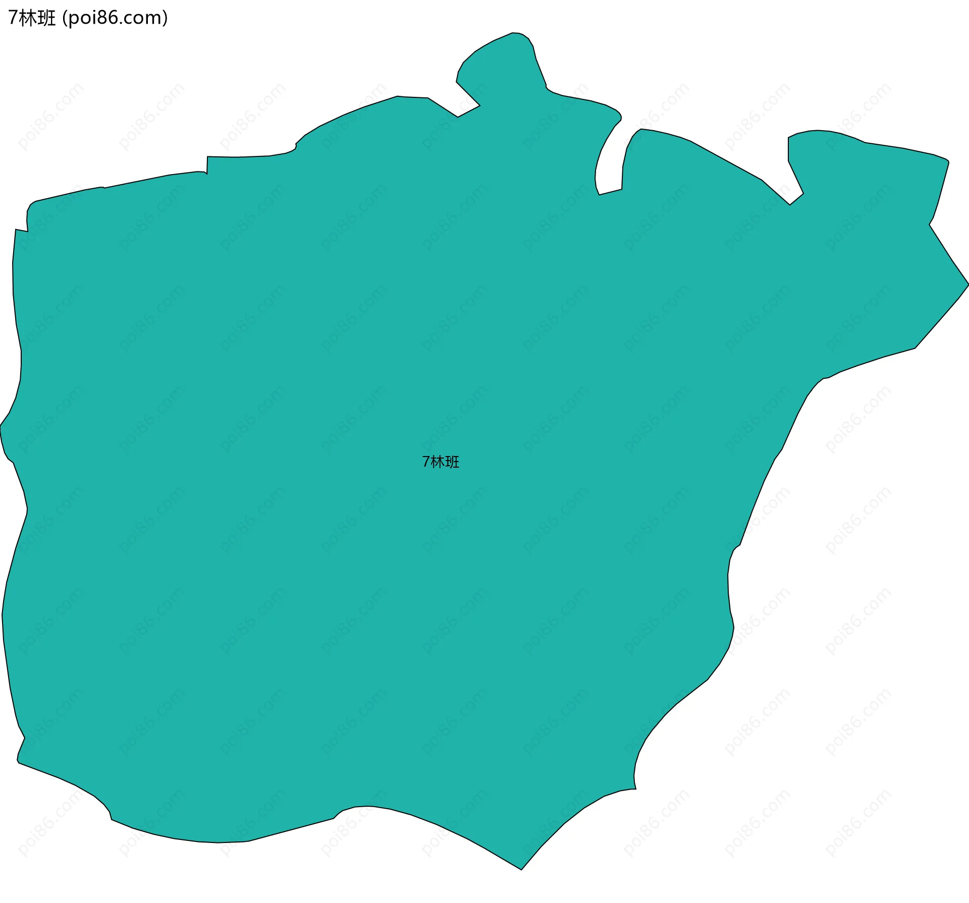 7林班边界地图