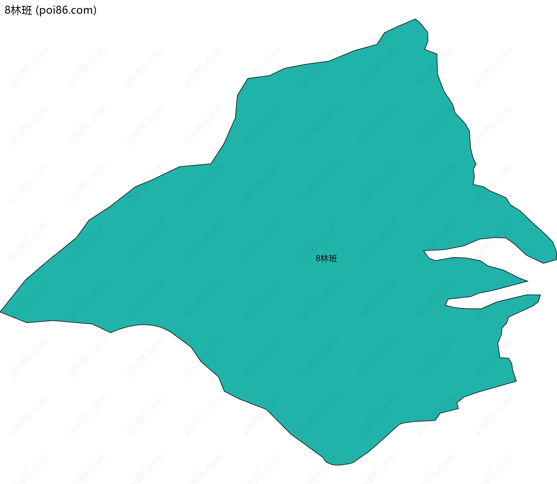 8林班边界地图