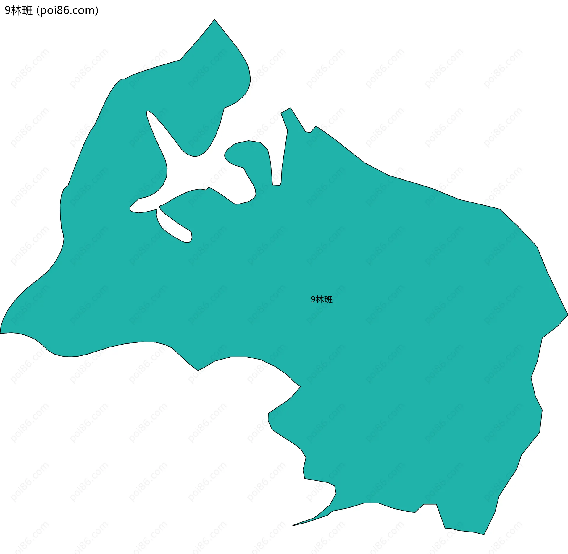 9林班边界地图