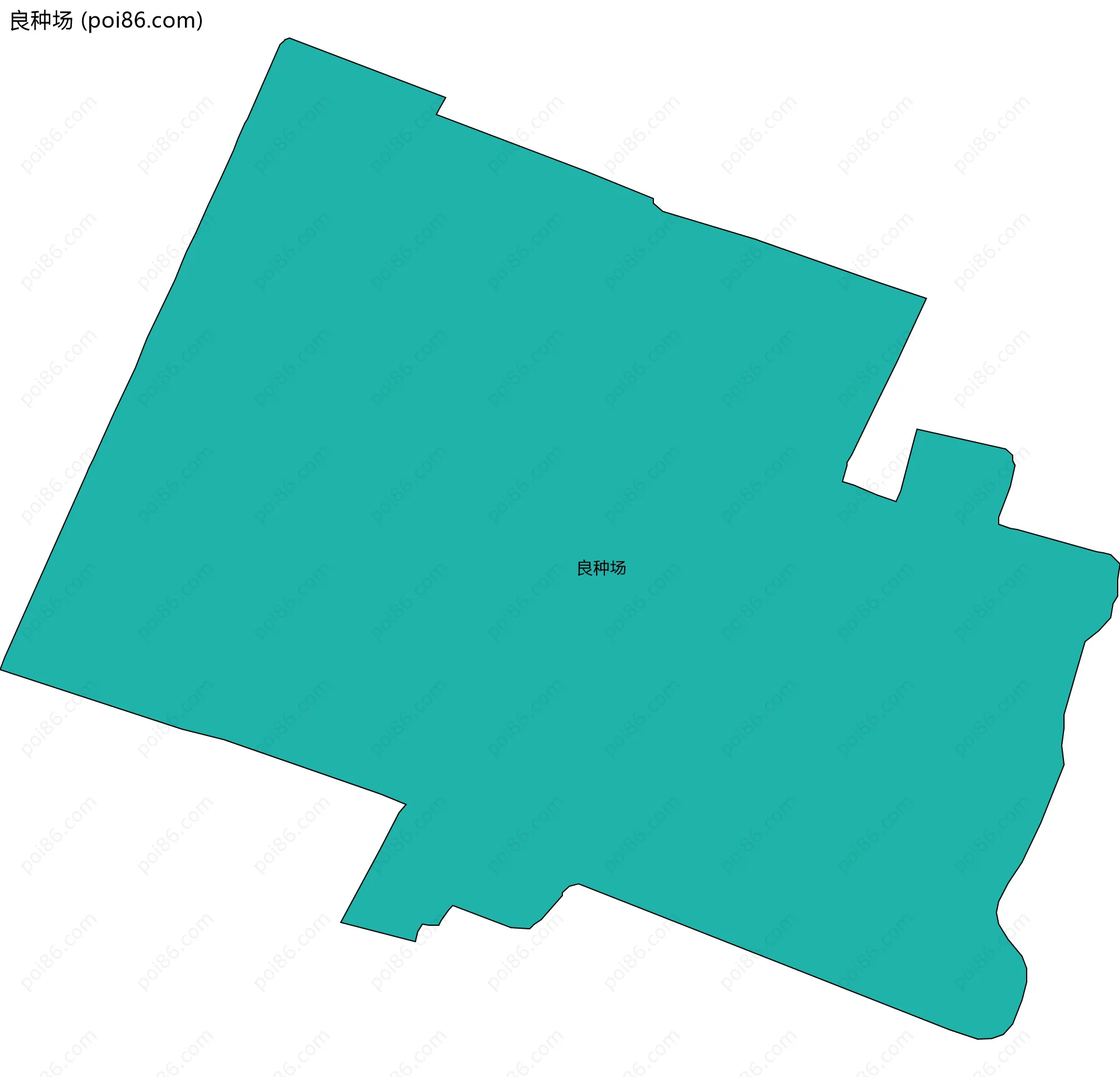 良种场边界地图