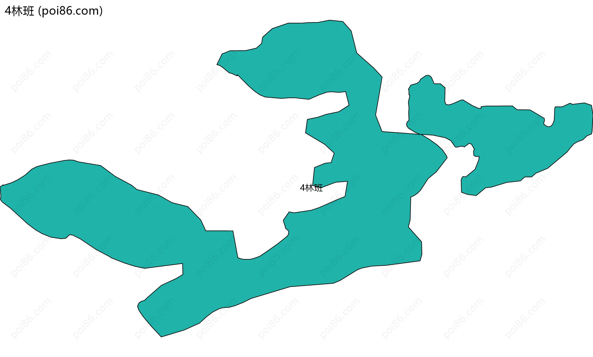 4林班边界地图