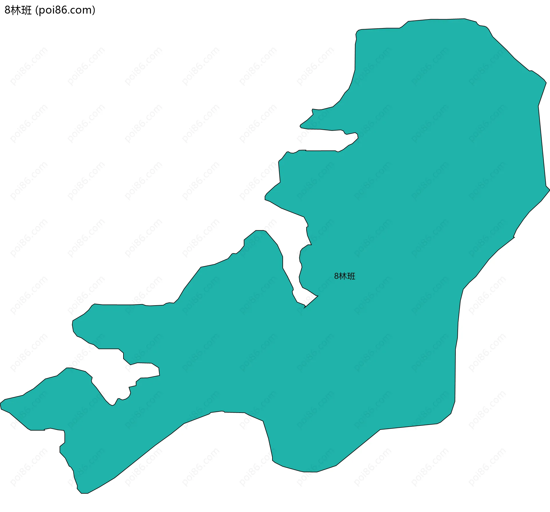 8林班边界地图