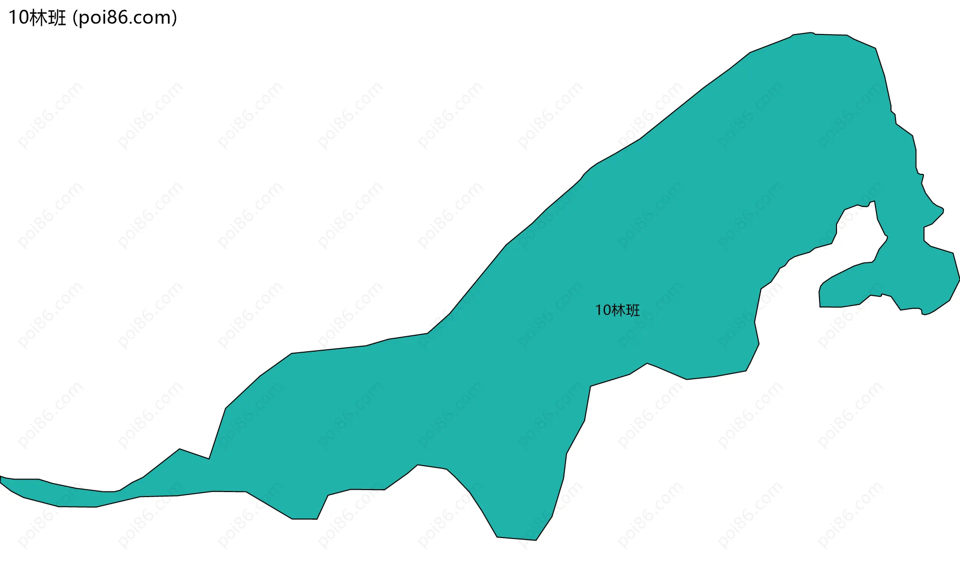 10林班边界地图