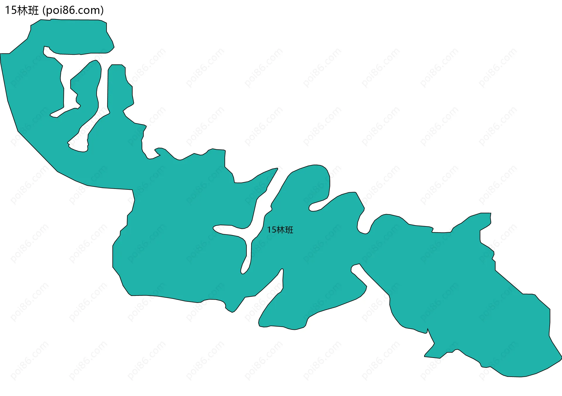 15林班边界地图