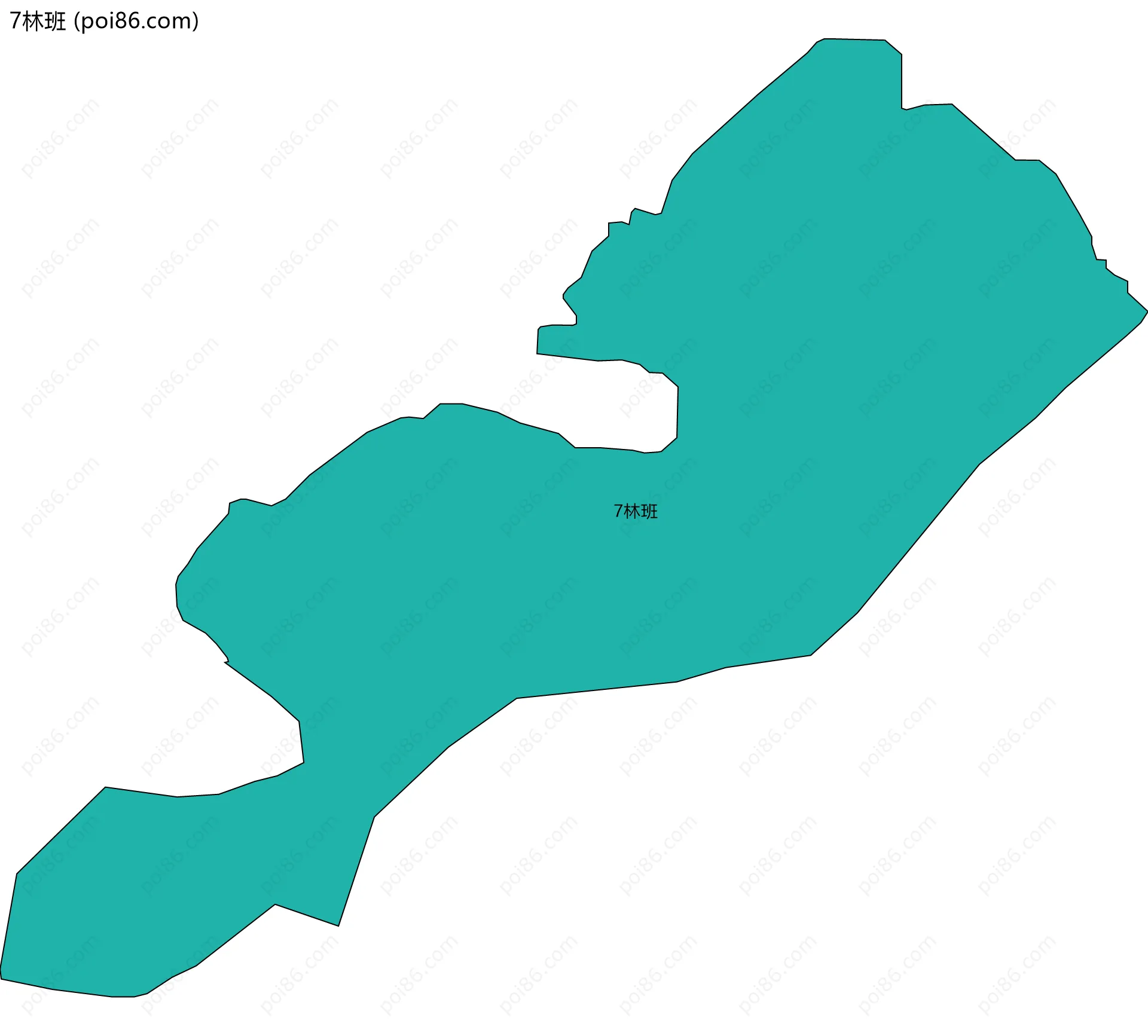 7林班边界地图