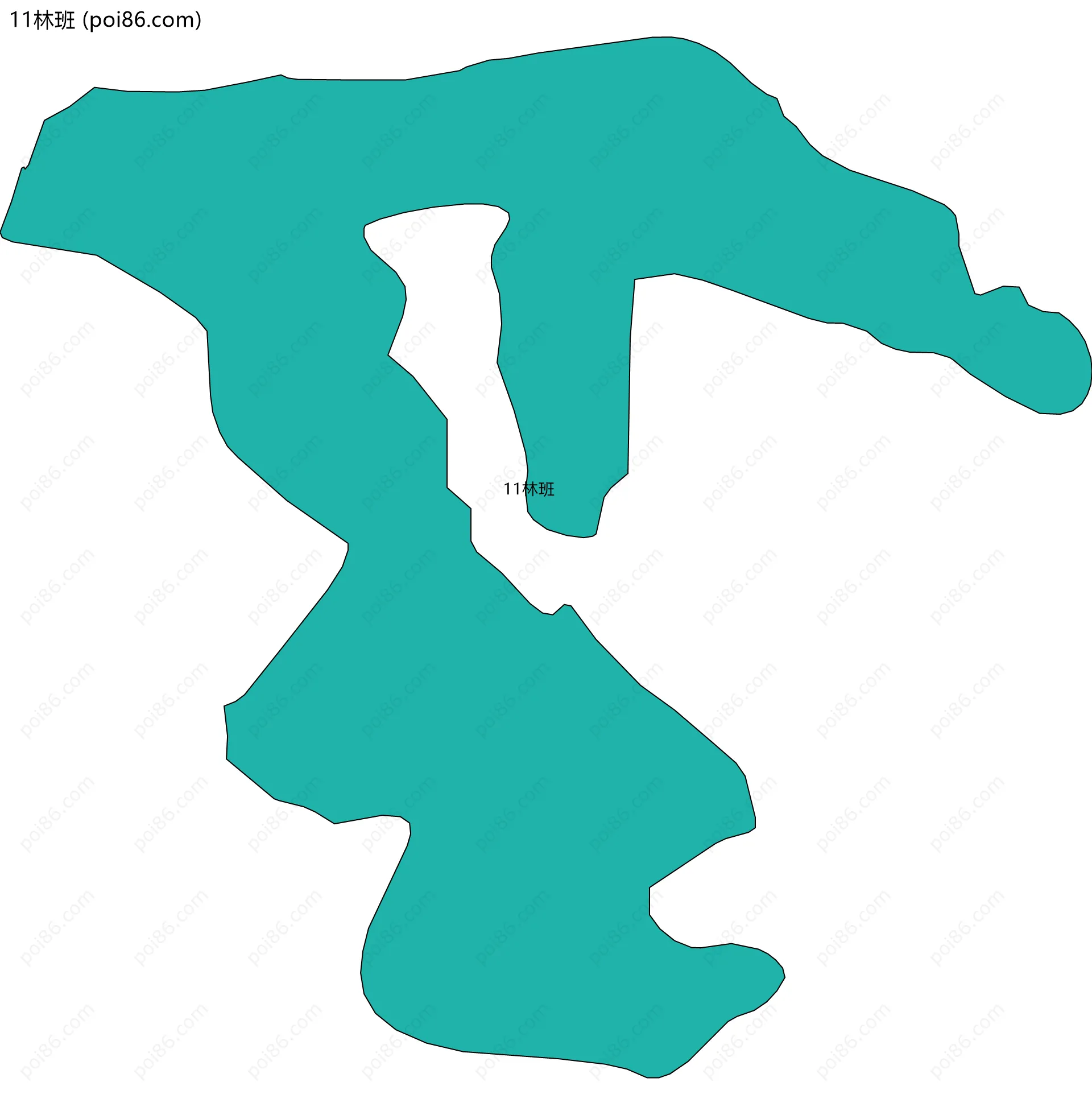 11林班边界地图