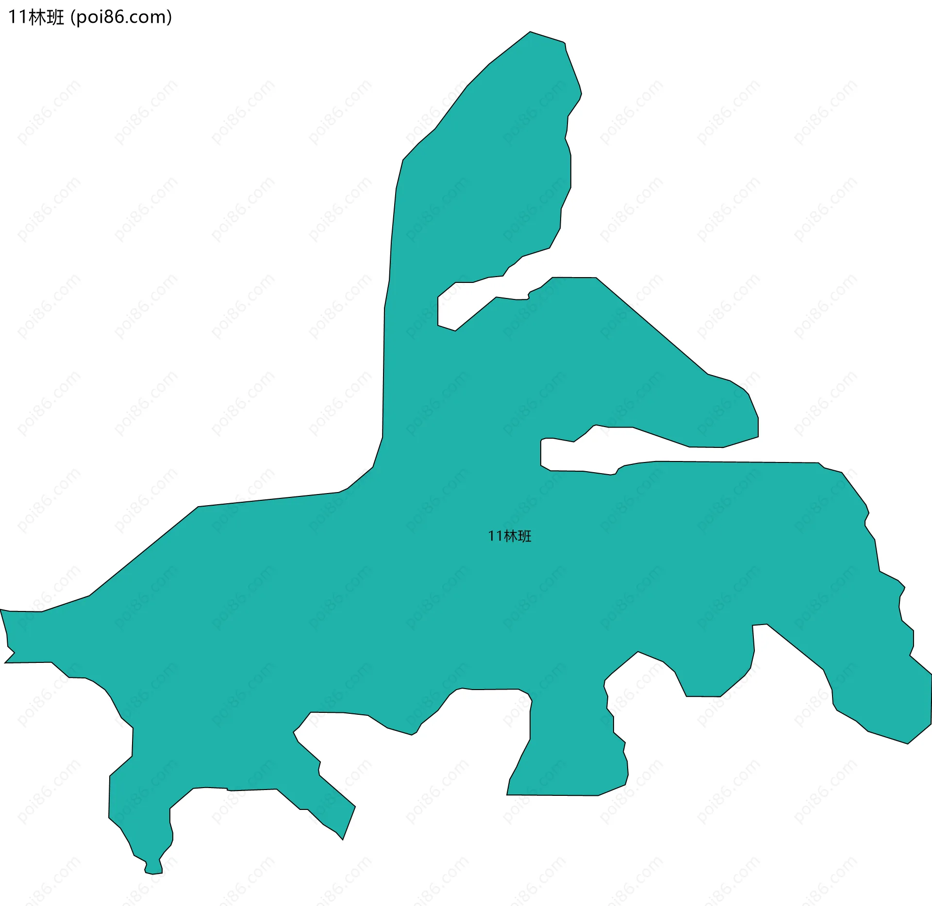 11林班边界地图