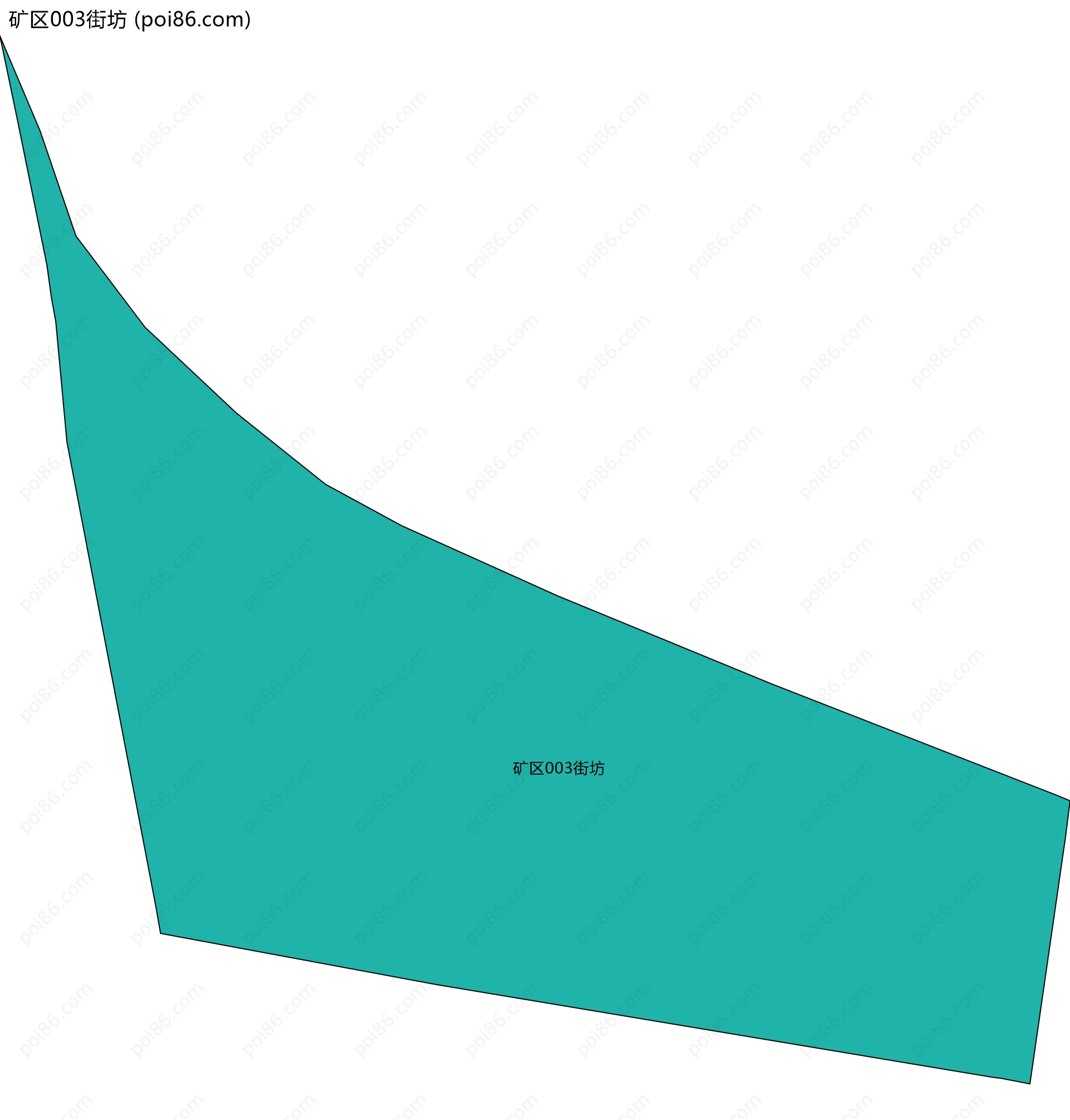矿区003街坊边界地图