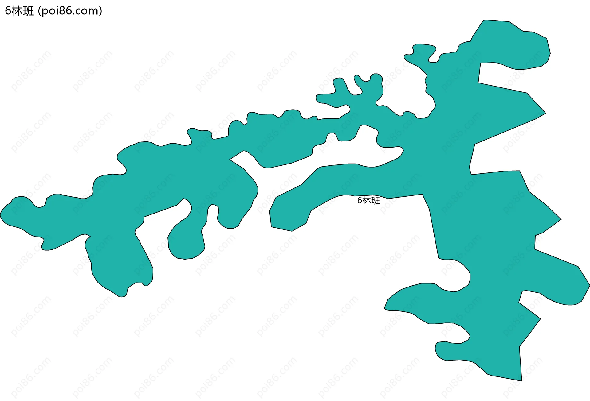 6林班边界地图