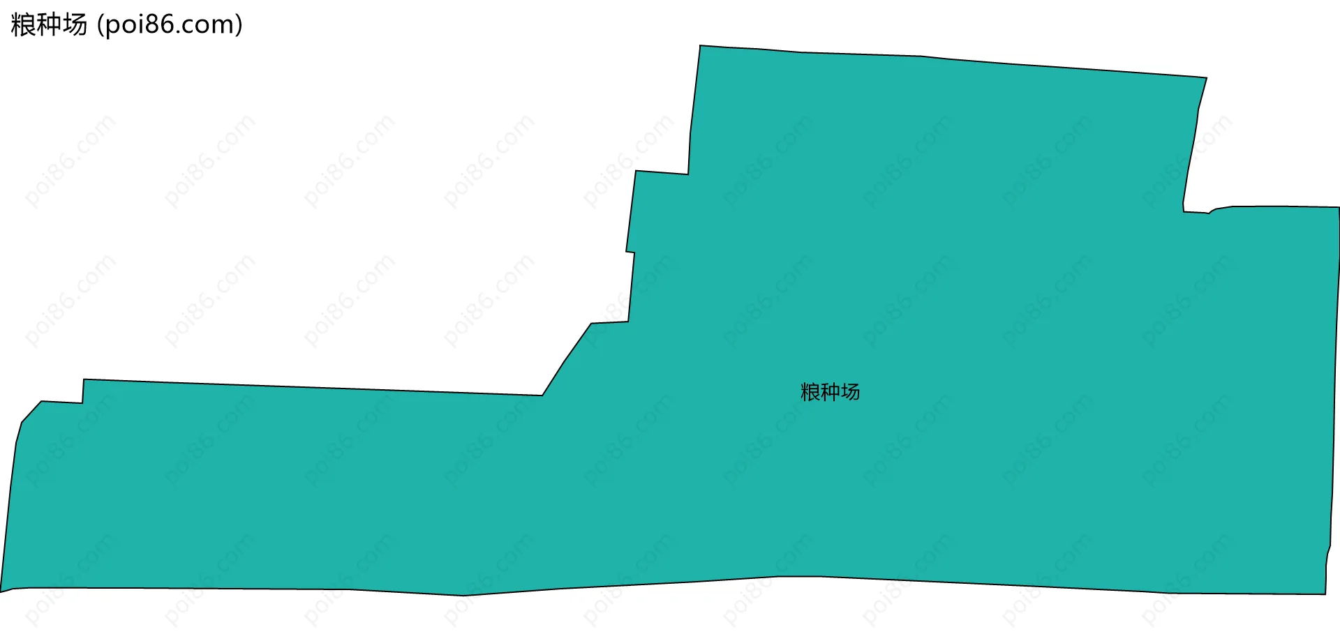 粮种场边界地图