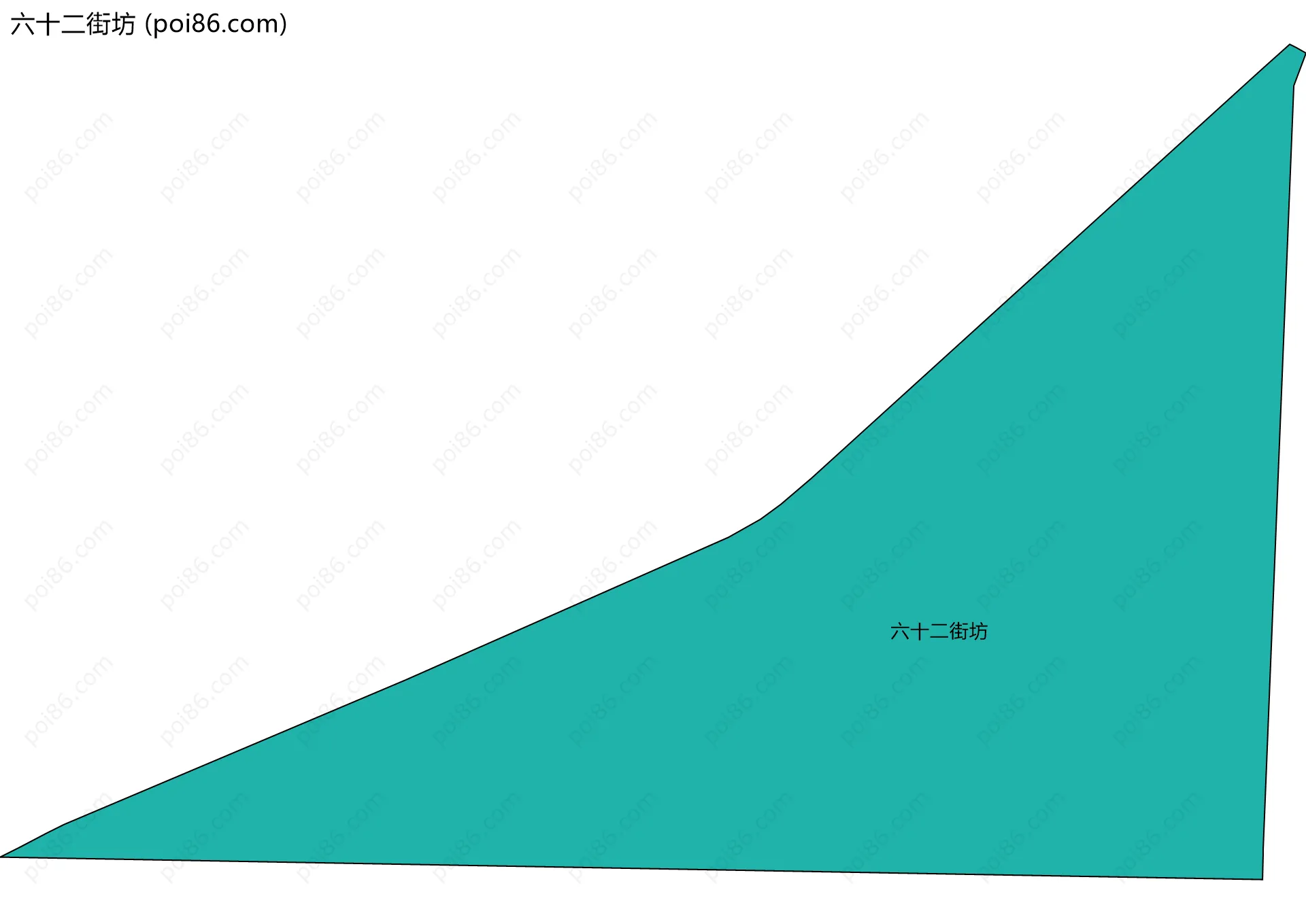 六十二街坊边界地图