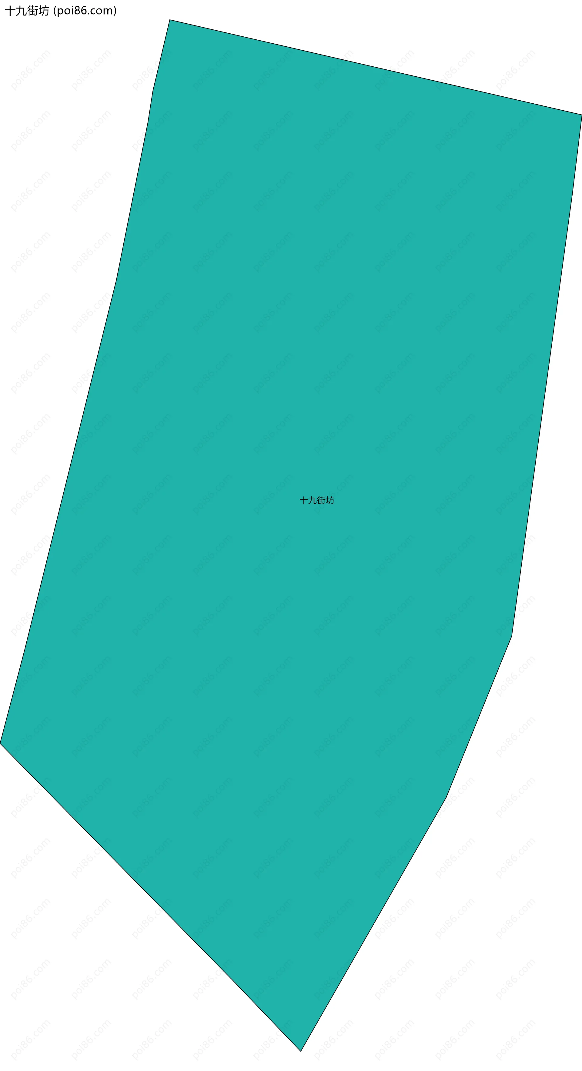 十九街坊边界地图